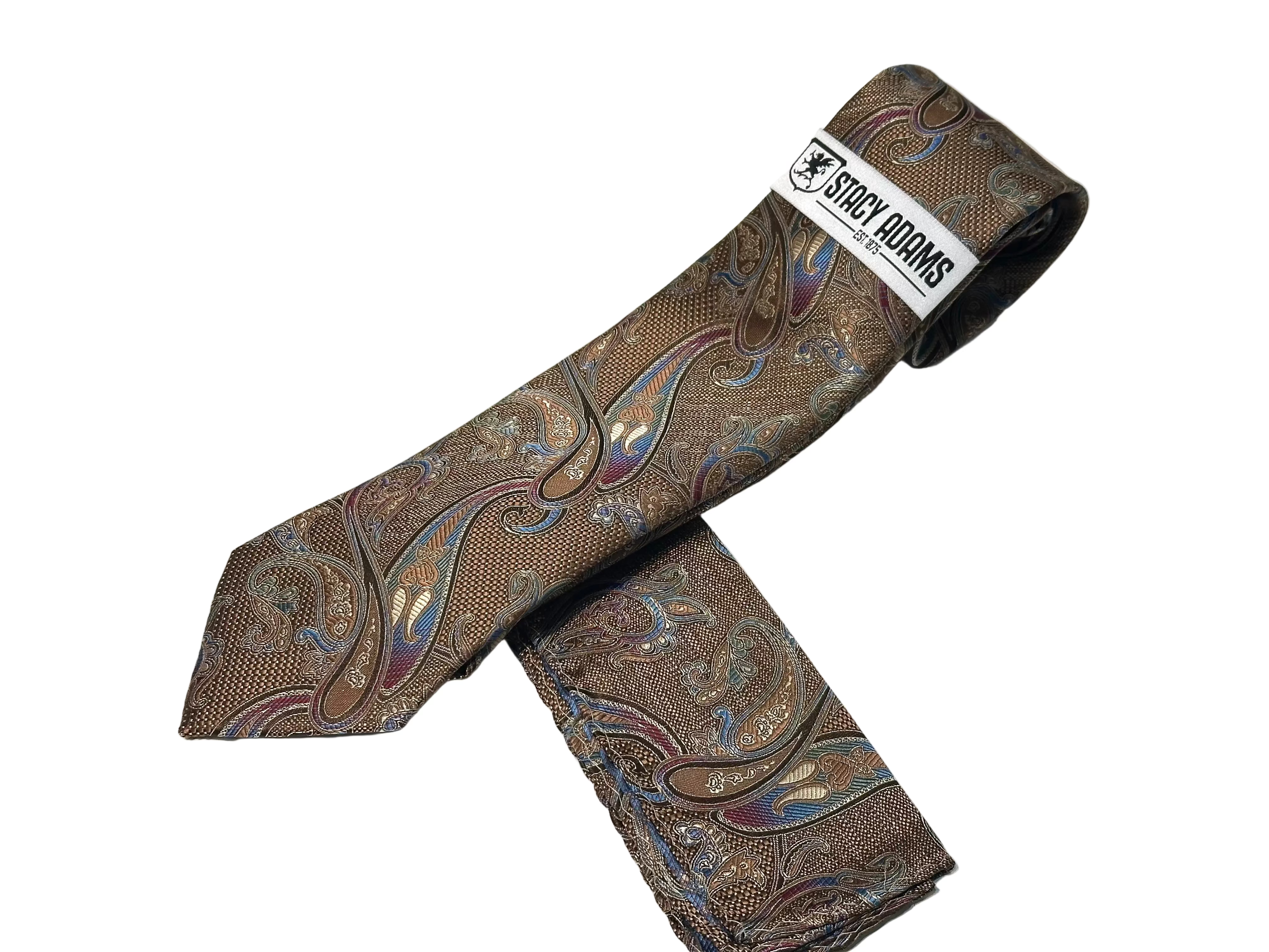 Stacy Adams SA9800#5 Printed Tie & Hanky