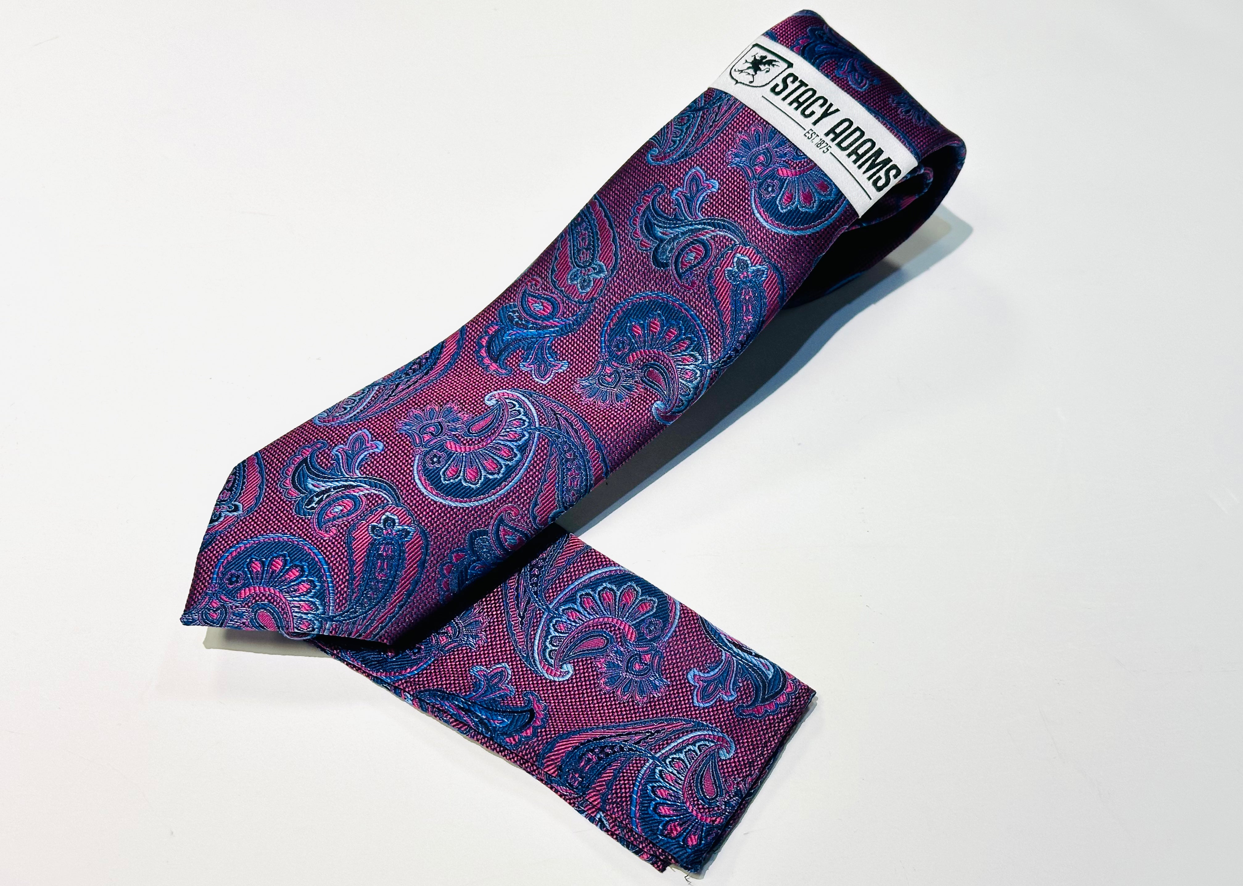 Stacy Adams SA9700#2 Printed Tie & Hanky