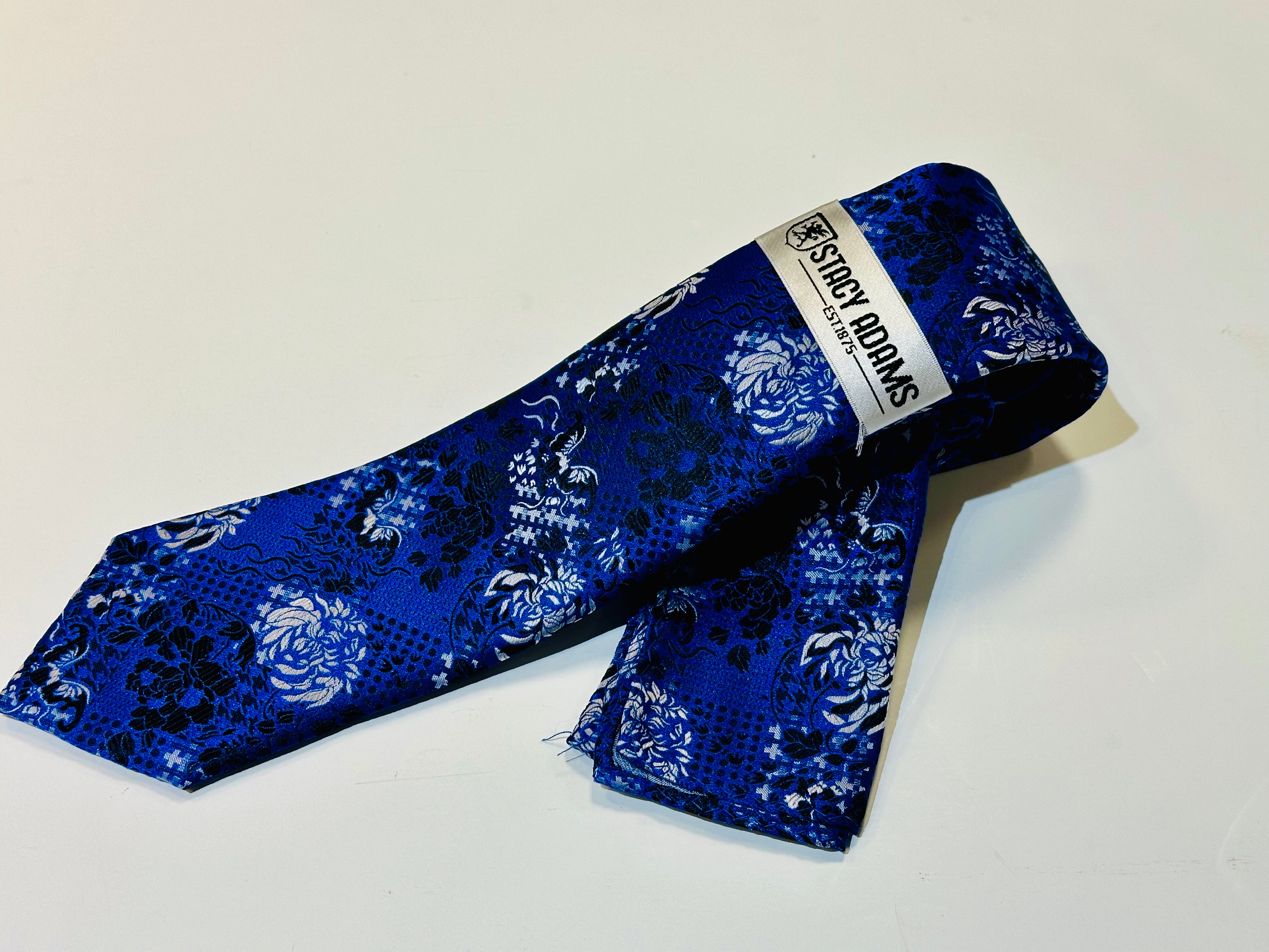 Stacy Adams SA9400-10-24#16 Printed Tie & Hanky