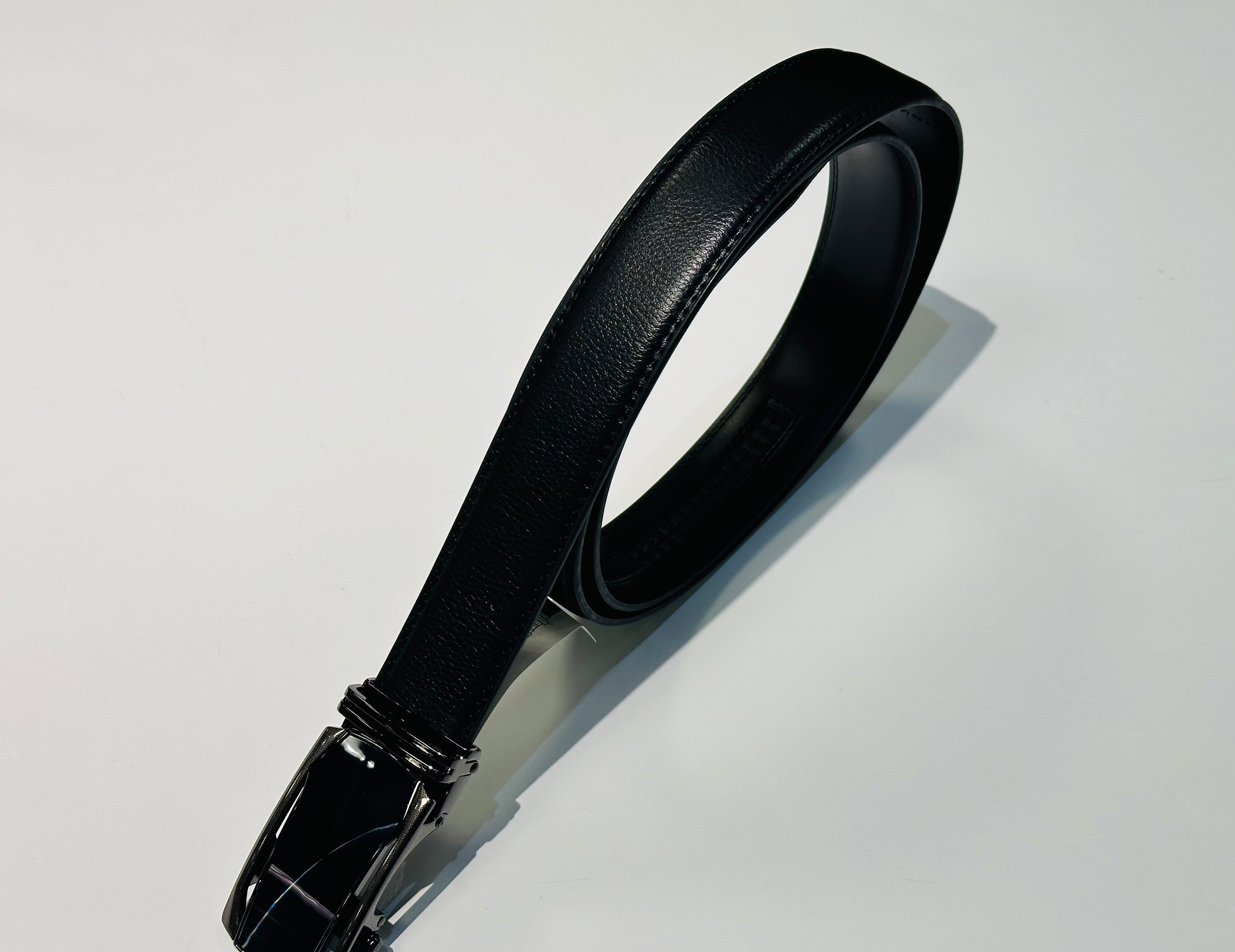 Reuonah Leather Belt RT030 Black