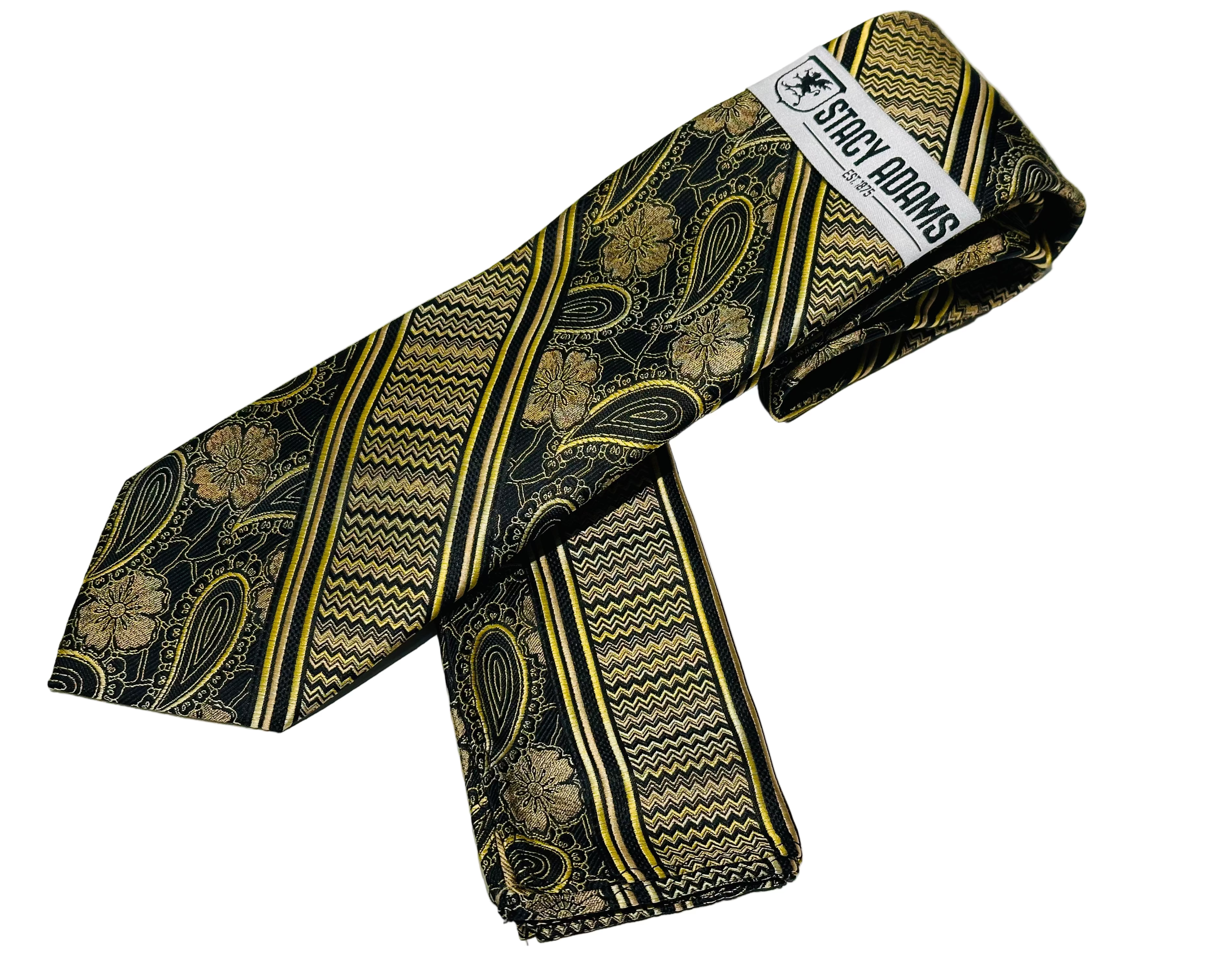 Stacy Adams SA9700#13 Printed Tie & Hanky