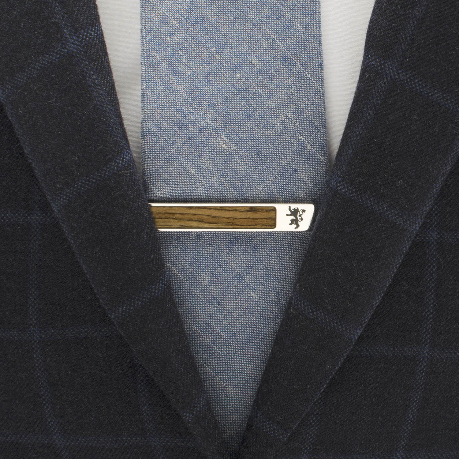 Game of Thrones Lannister Inlaid Wood Tie Clip