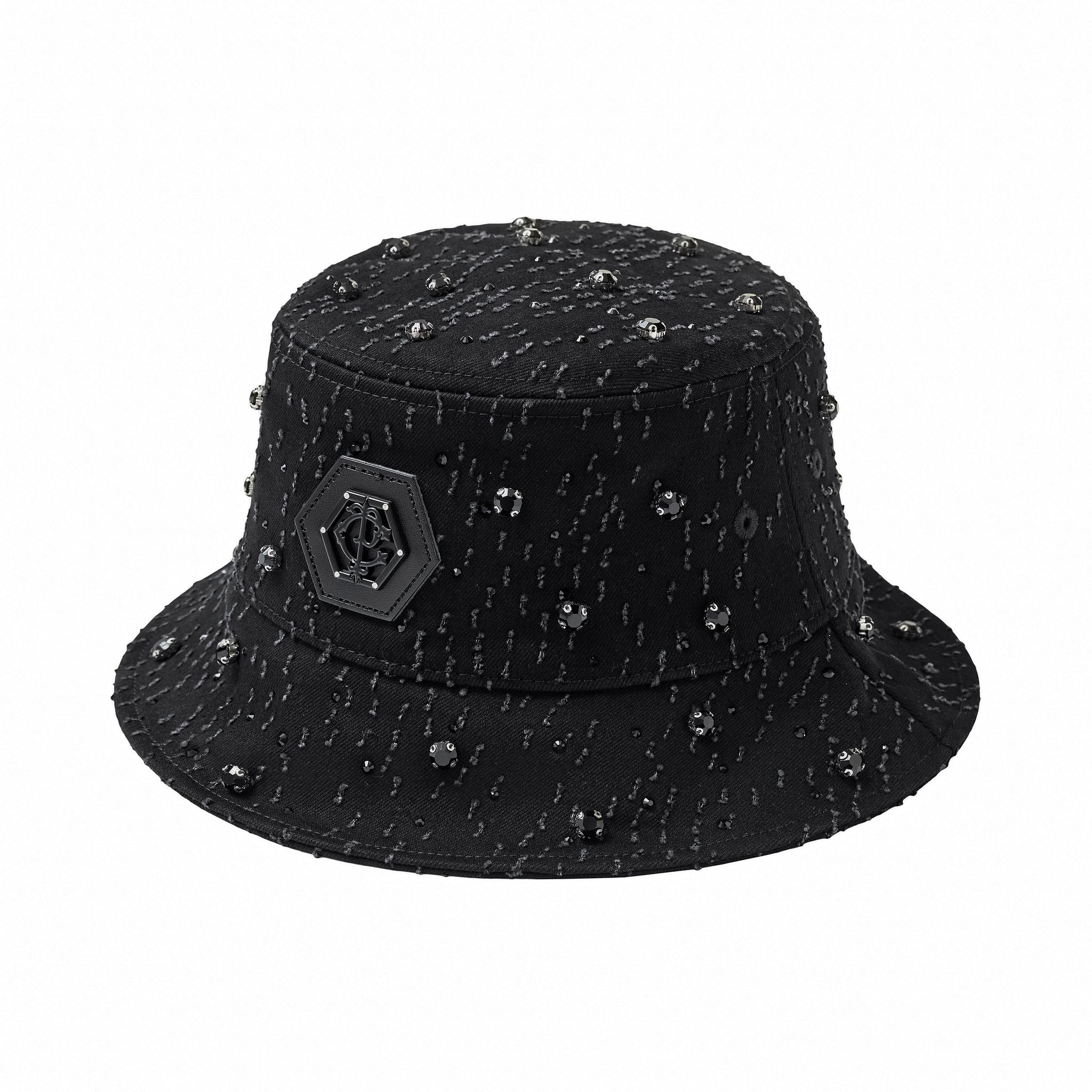 Sanctum Cross Denim hat - Century Penthouse BLACK/BLACK
