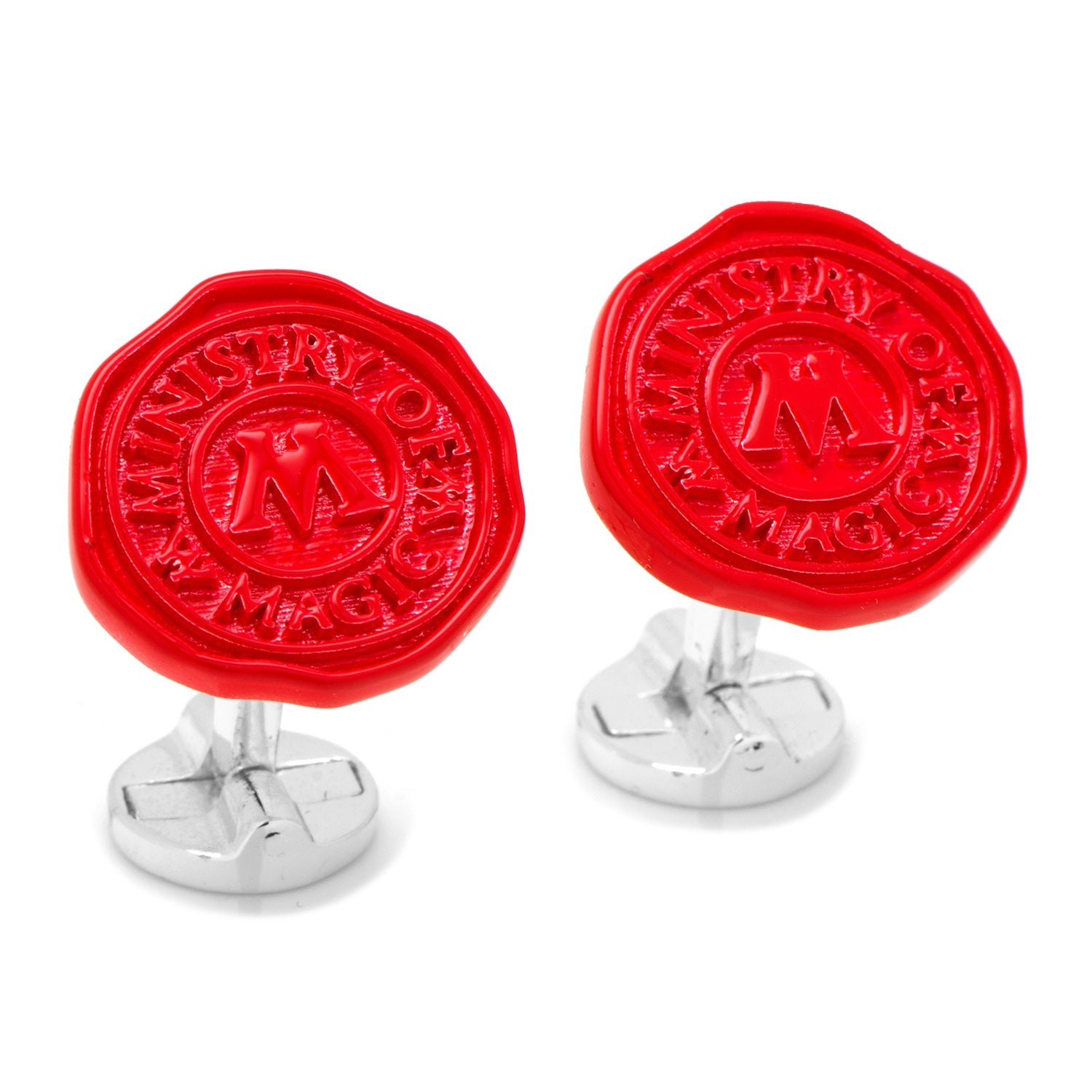 Harry Potter Ministry of Magic Wax Stamp Cufflinks