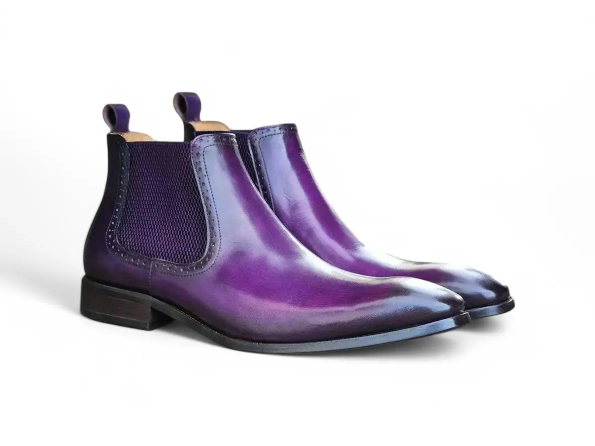 Hand Burnished Chelsea Boots