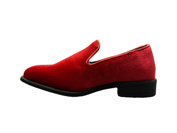 Jodano 2343465 Slip On Boys Dress Shoes Red