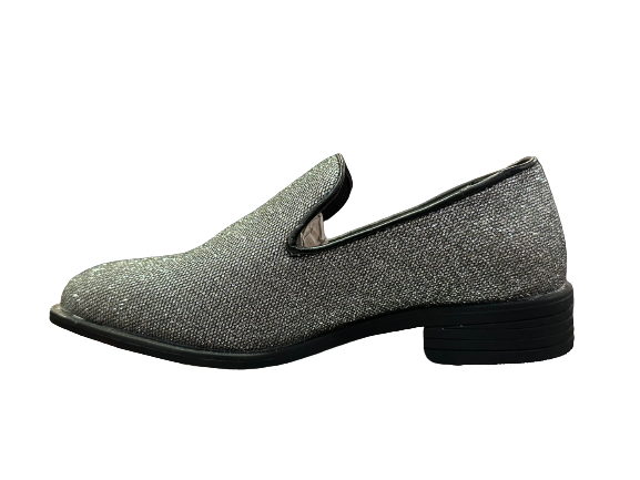 Jodano 2343464 Slip On Boys Glitter Dress Shoes Gray