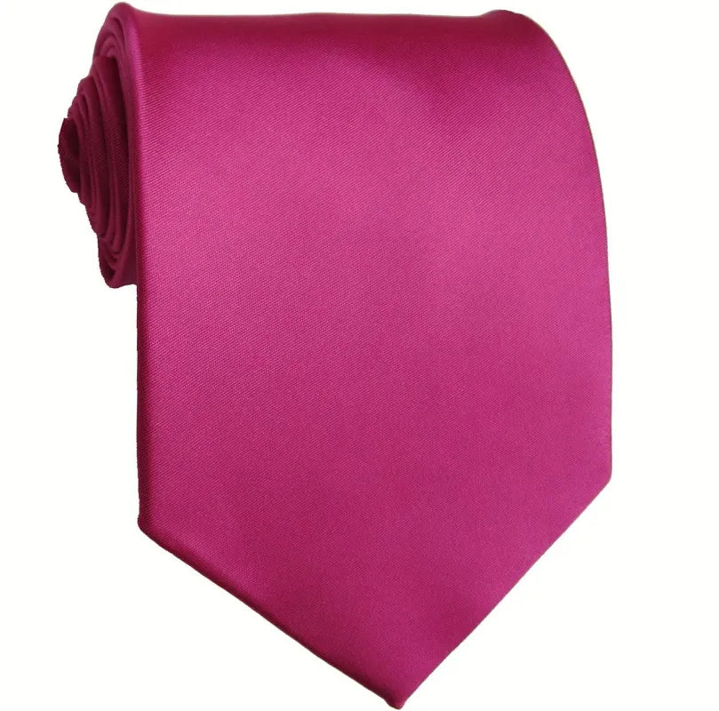 Zenio MS400 Satin Solid Slim Ties