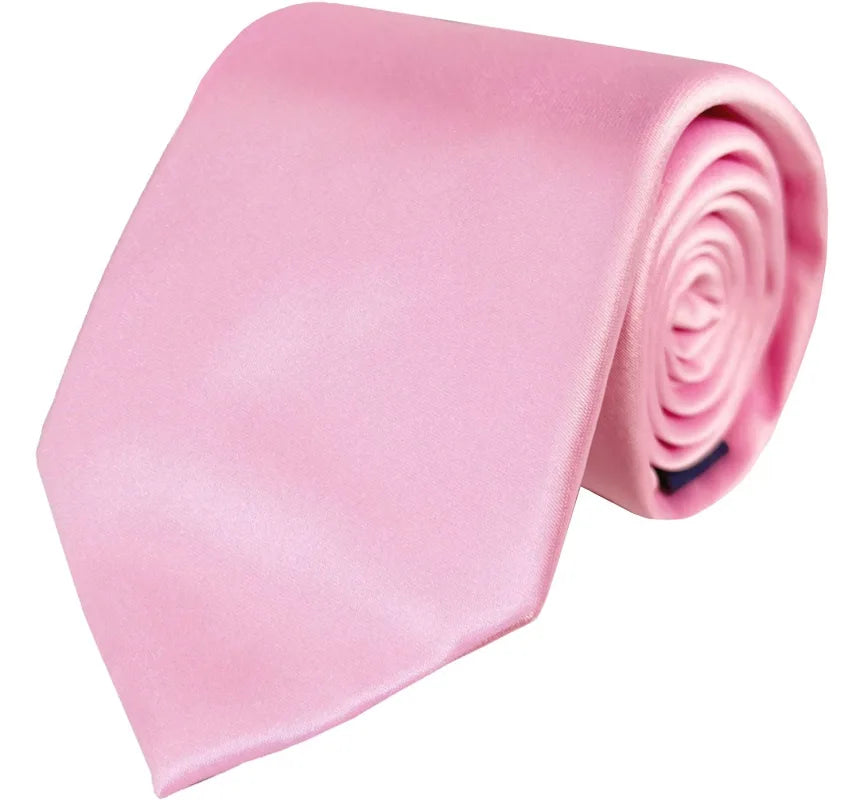Zenio MS400 Satin Solid Slim Ties
