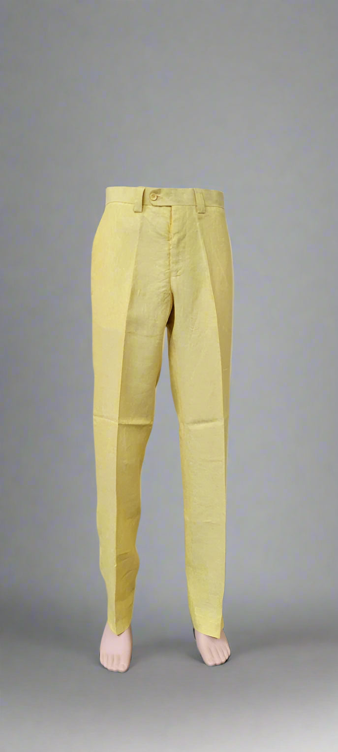Inserch Linen Pants P3116-145 Banana Cream