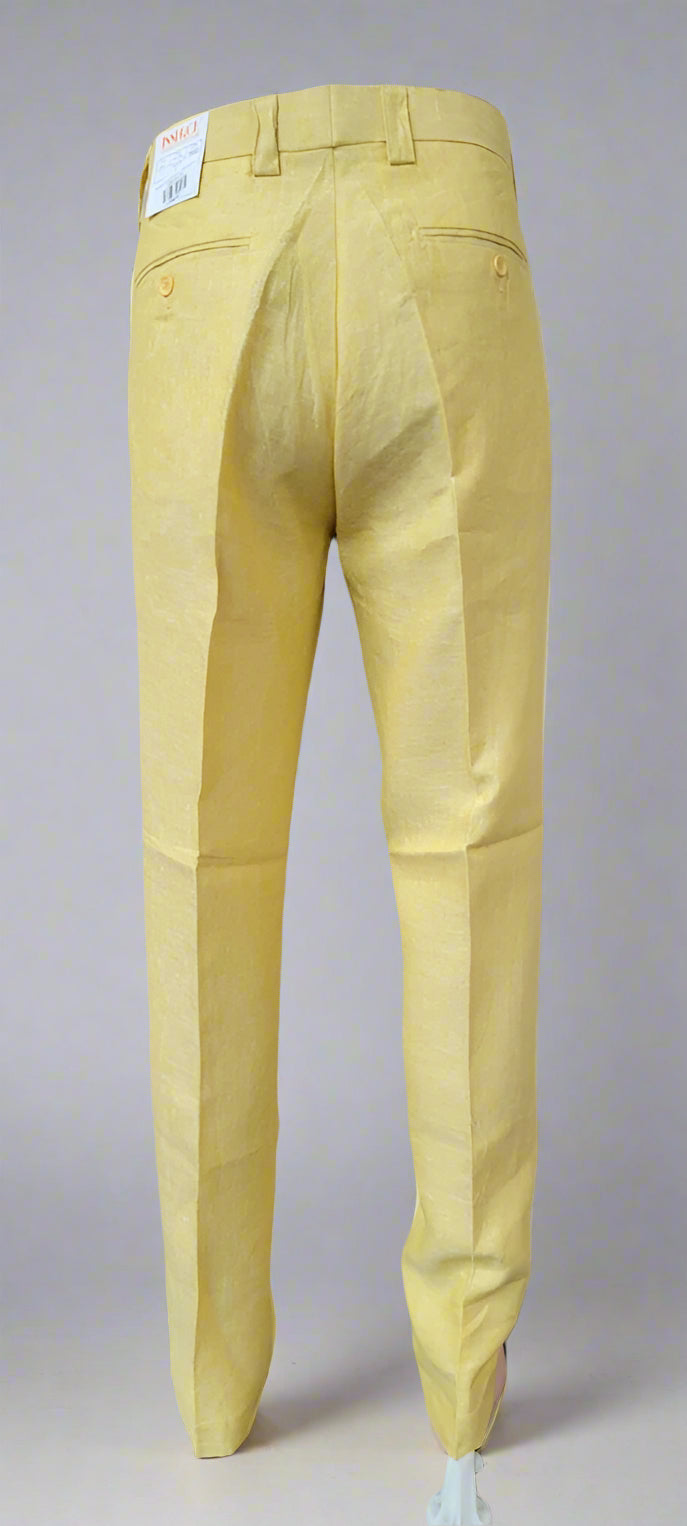 Inserch Linen Pants P3116-145 Banana Cream