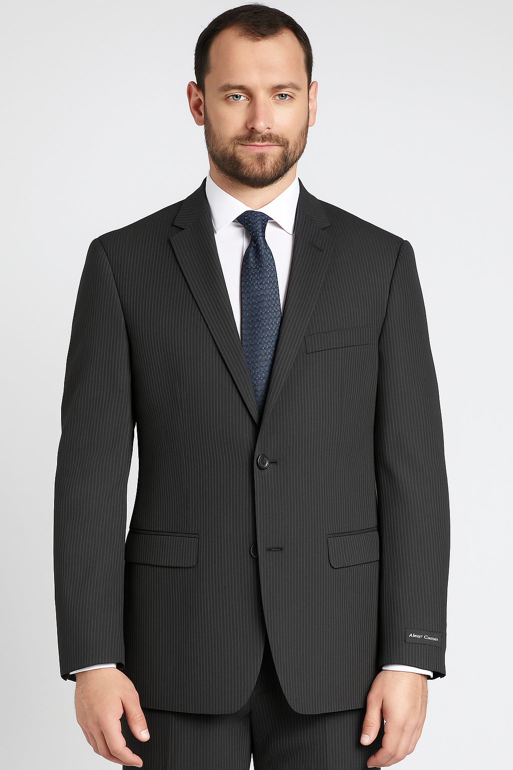 Alberto Cardinali S60 Slim Fit Suit Black