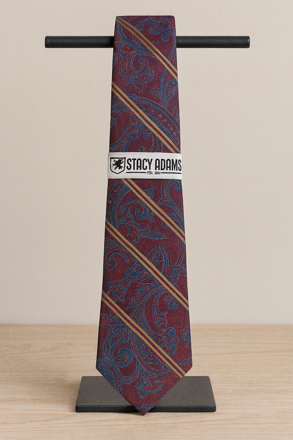 Stacy Adams SA9611#4 Printed Tie & Hanky