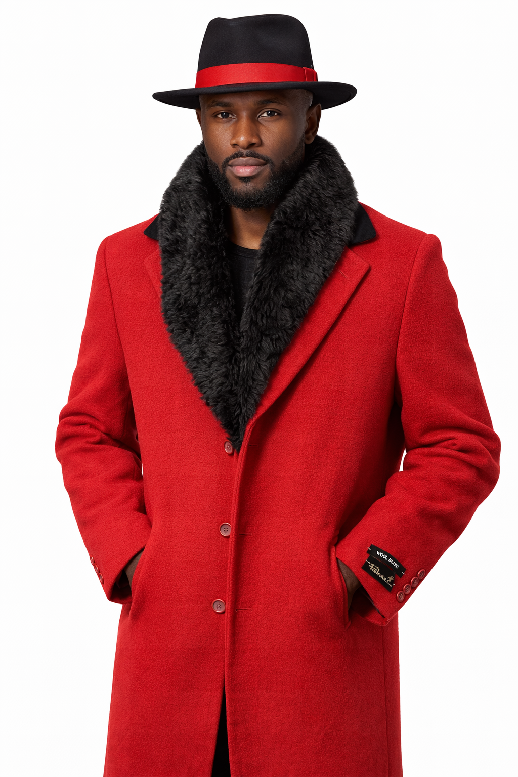 Falcone 4150-Vance Top Coat Red