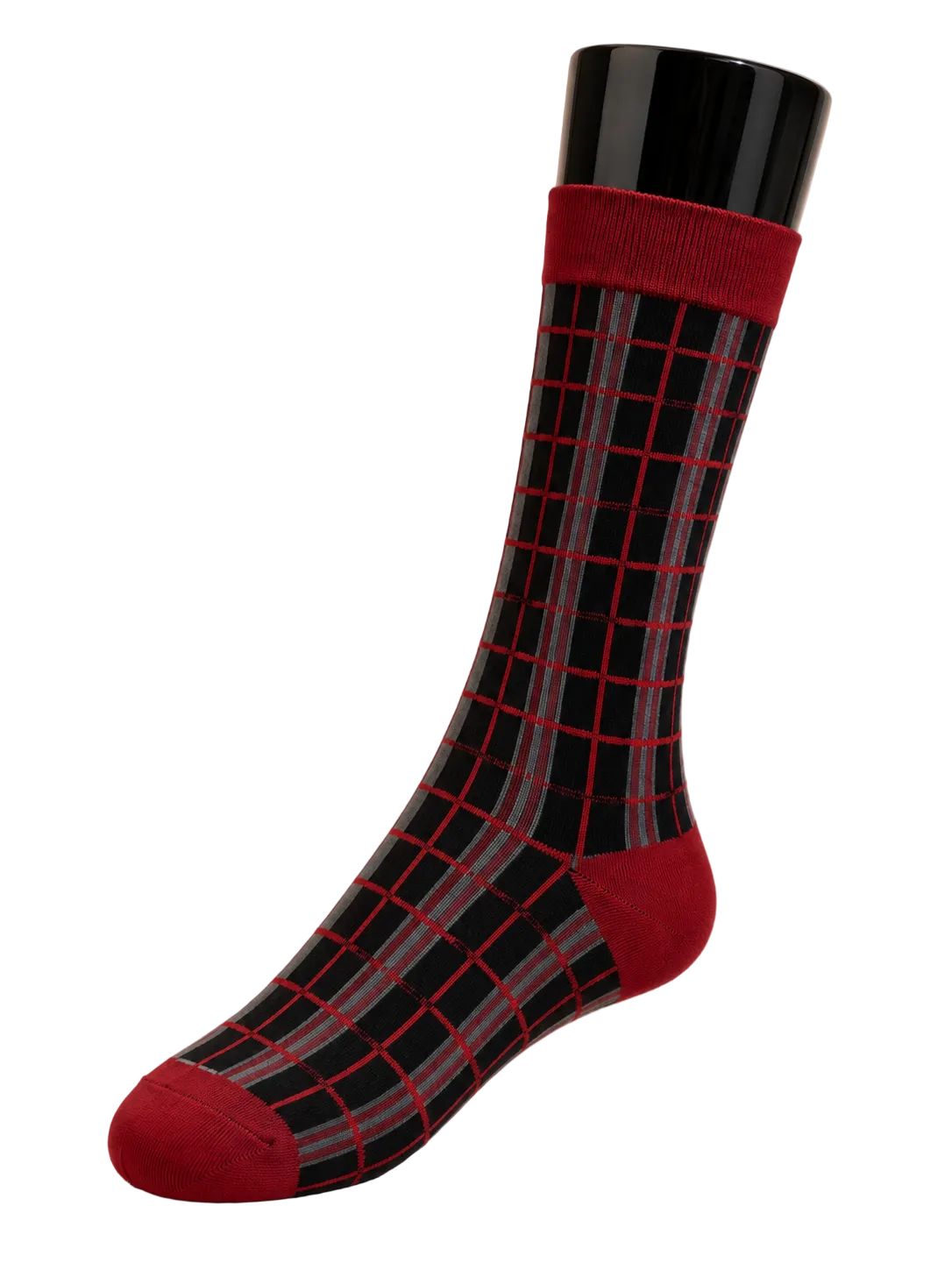 Tallia Fancy Socks TS6265 Red-1