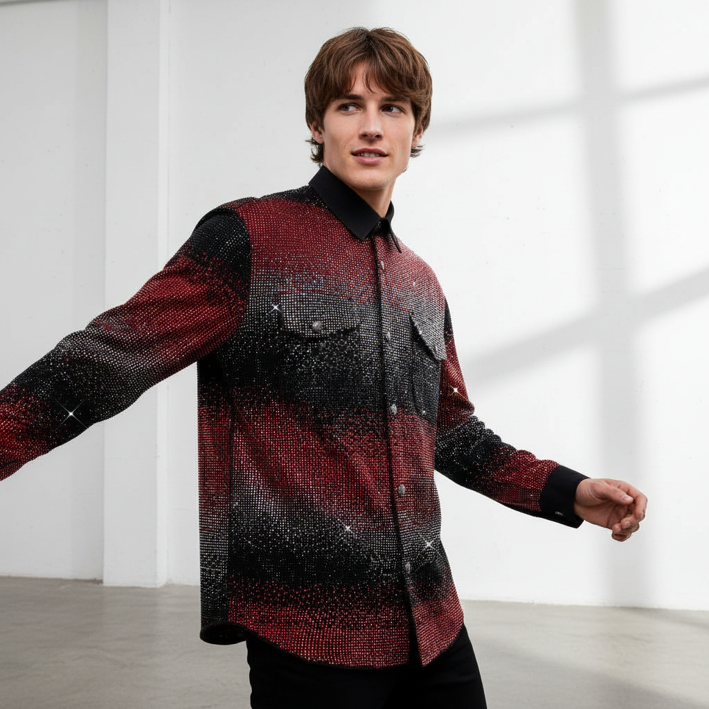 Stage Blaze Jacket BLACK/RED