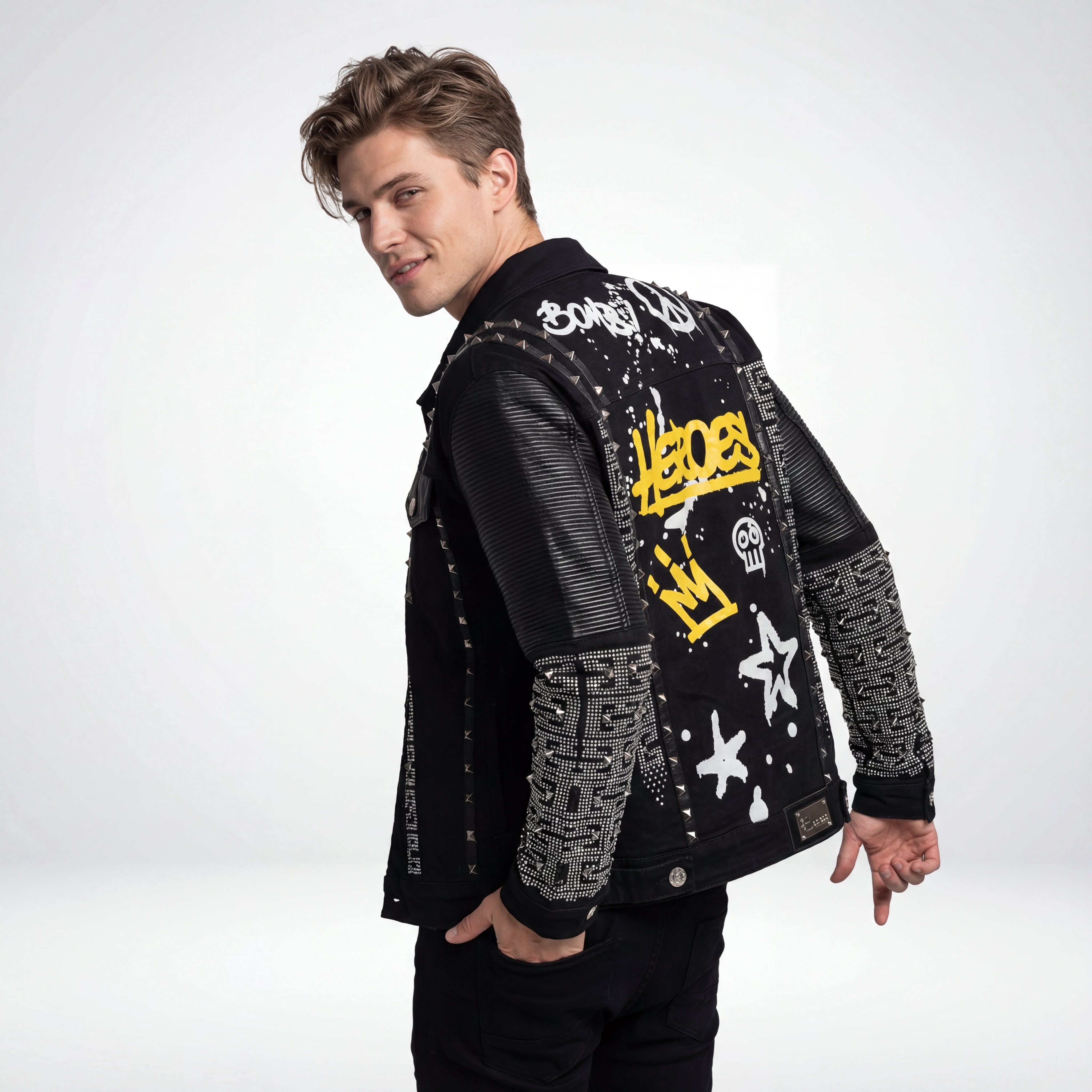 CITY SHINE Jacket BLACK