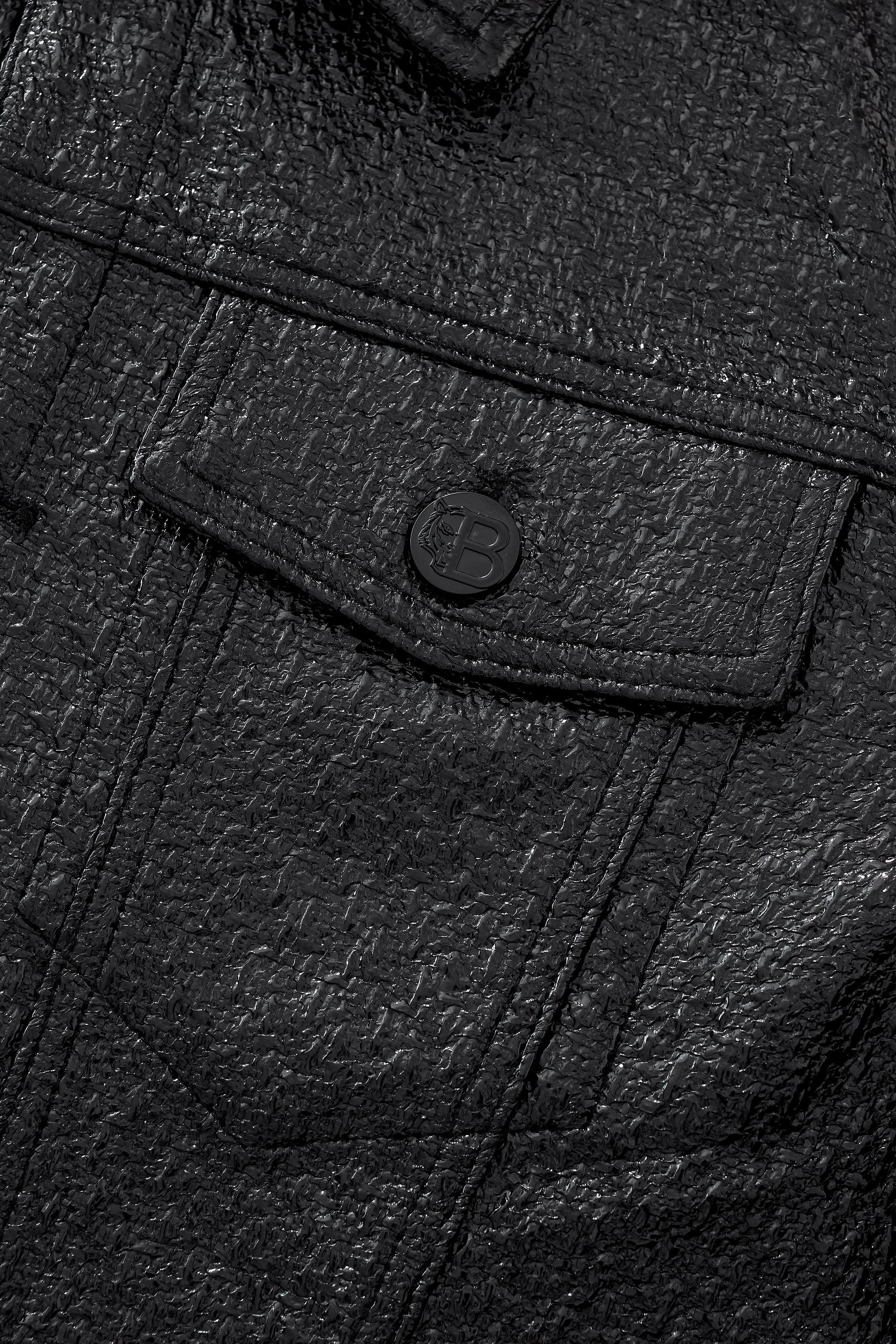 Noir Trucker Jacket BLACK