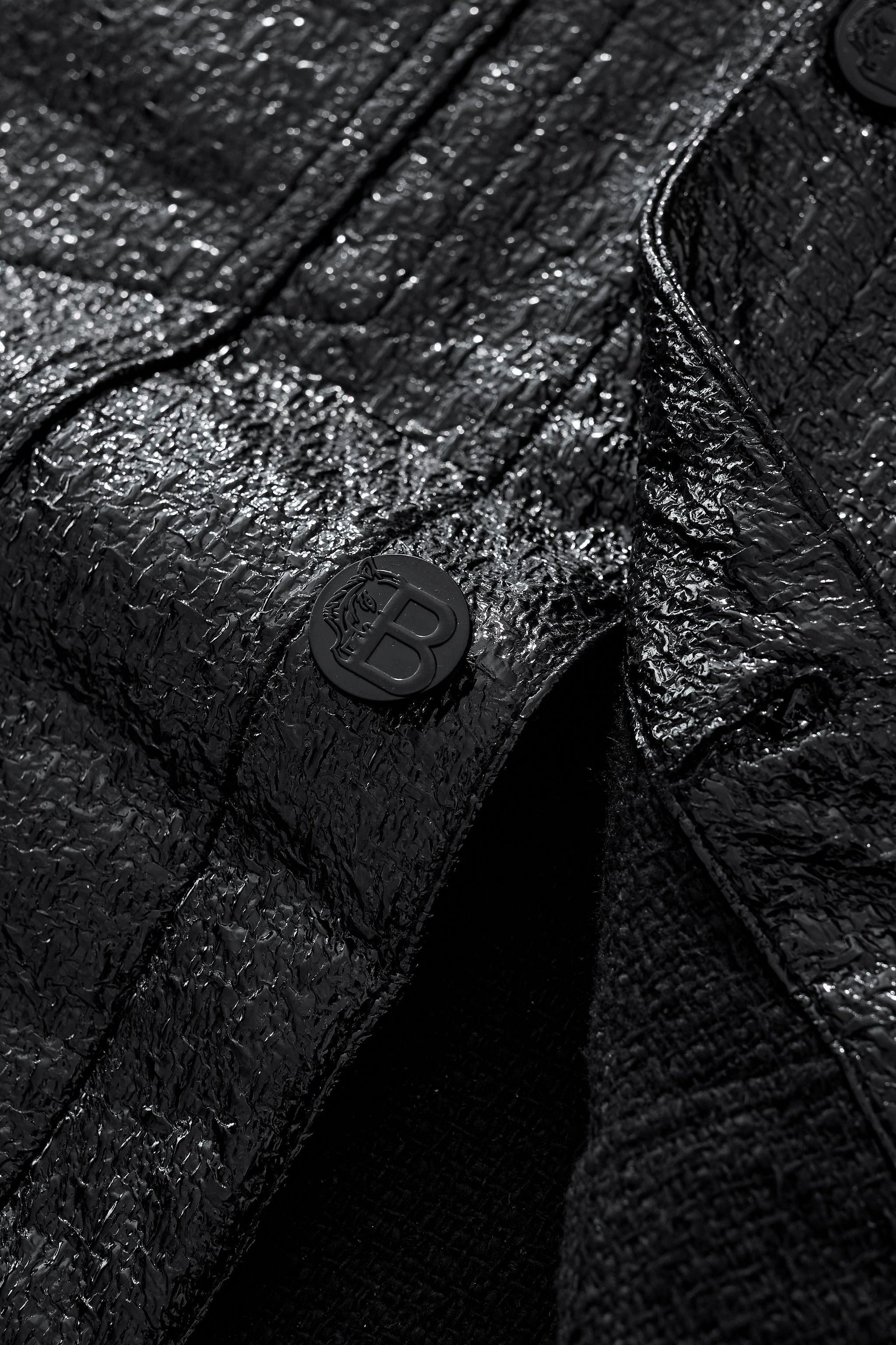 Noir Trucker Jacket BLACK