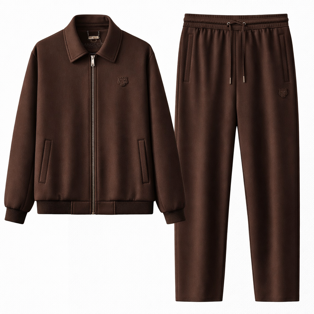 Jetstream Luxe Tracksuit COFFEE