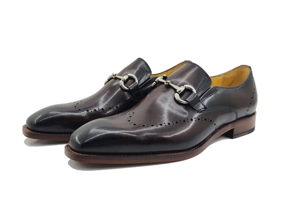 Leather Sole Horsebit Loafer