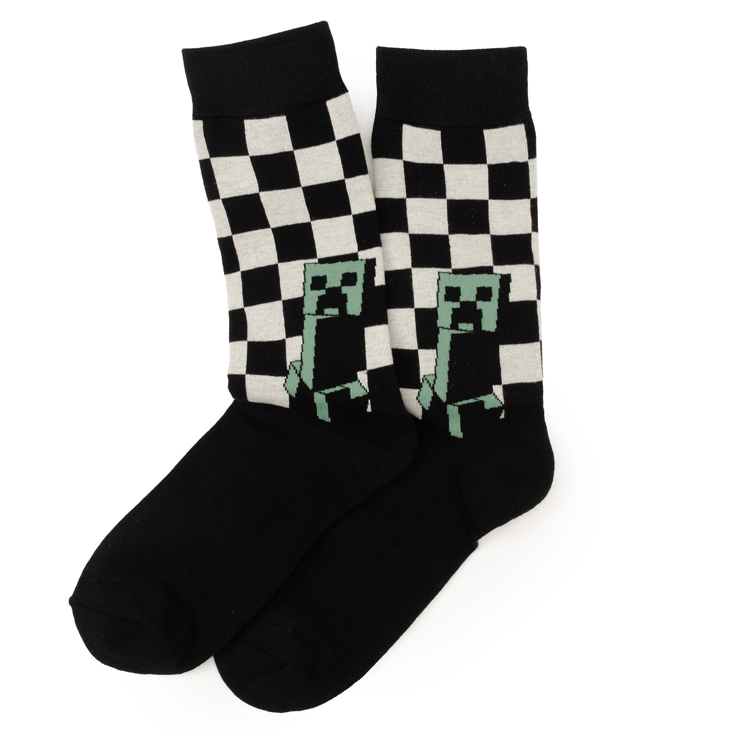 Minecraft Creeper Men's Sock Set – 3 Pairs