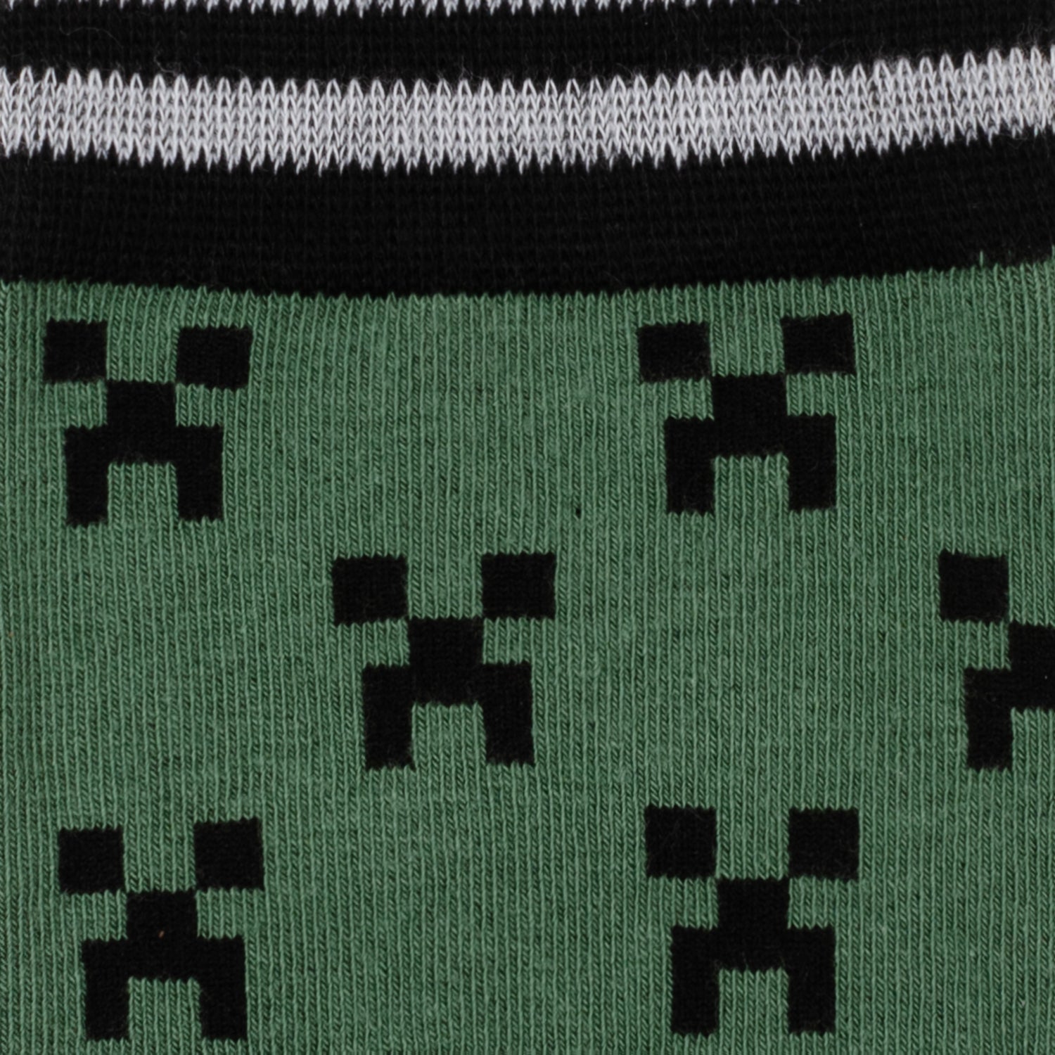 Minecraft Creeper Men's Sock Set – 3 Pairs