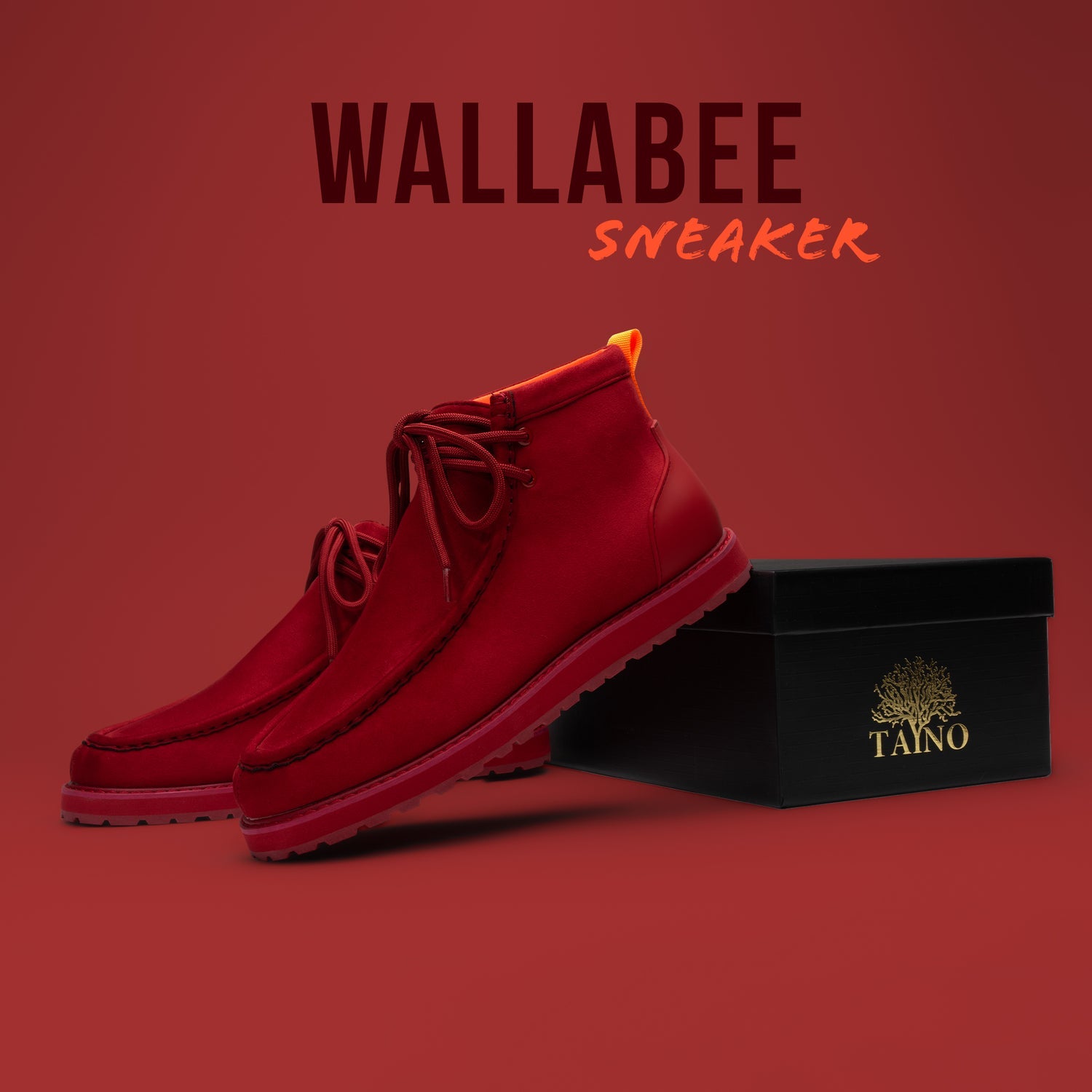 Tayno The Mojave Suede Red
