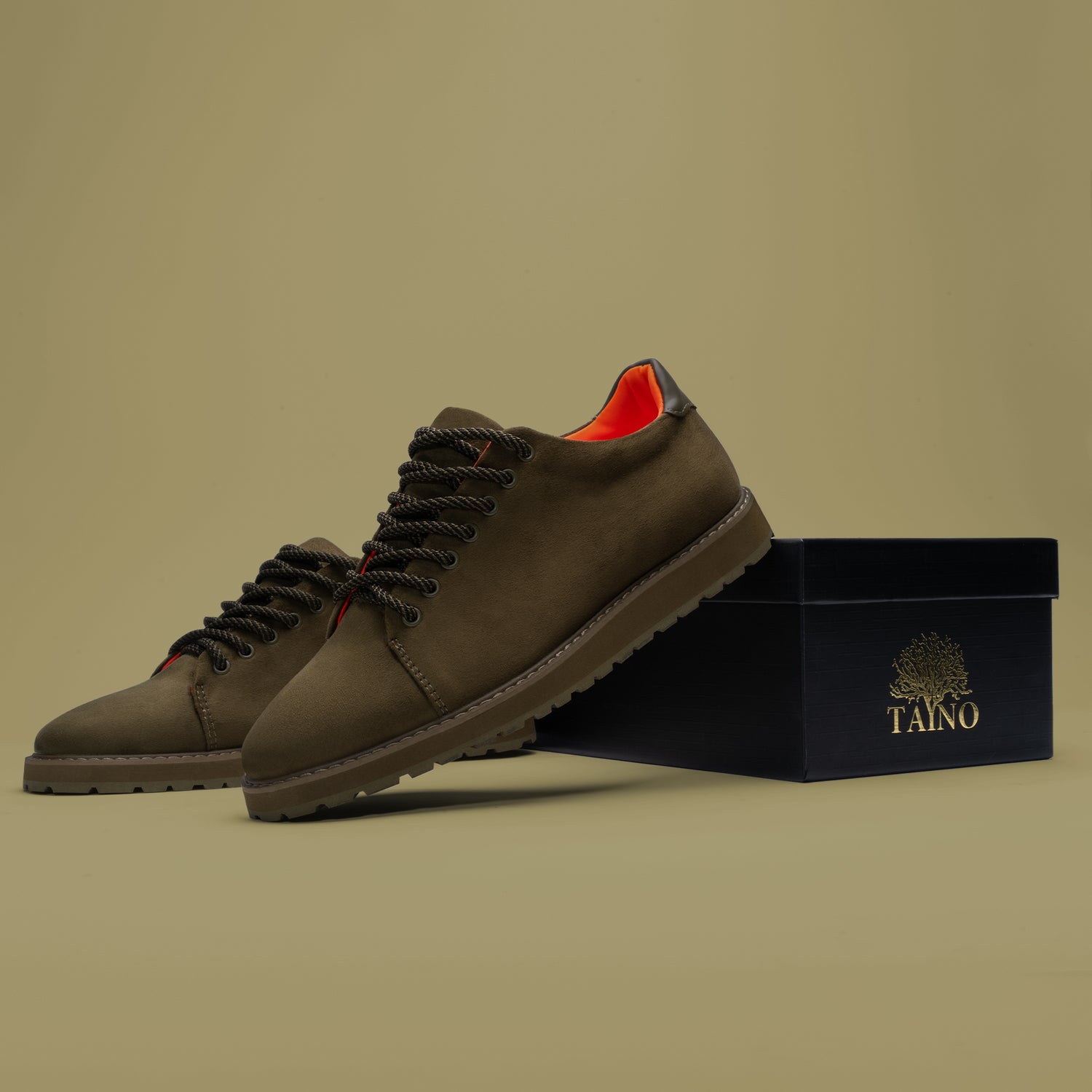 Tayno The Muscoby Suede Olive