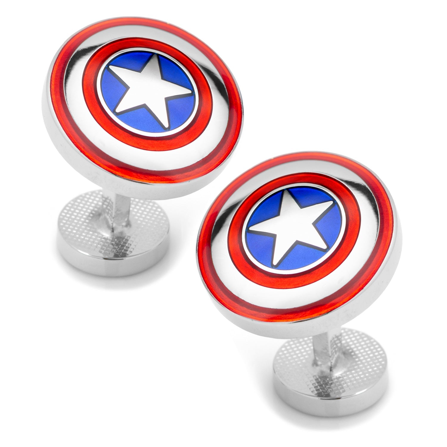 Marvel Avengers Captain America Shield Cufflinks