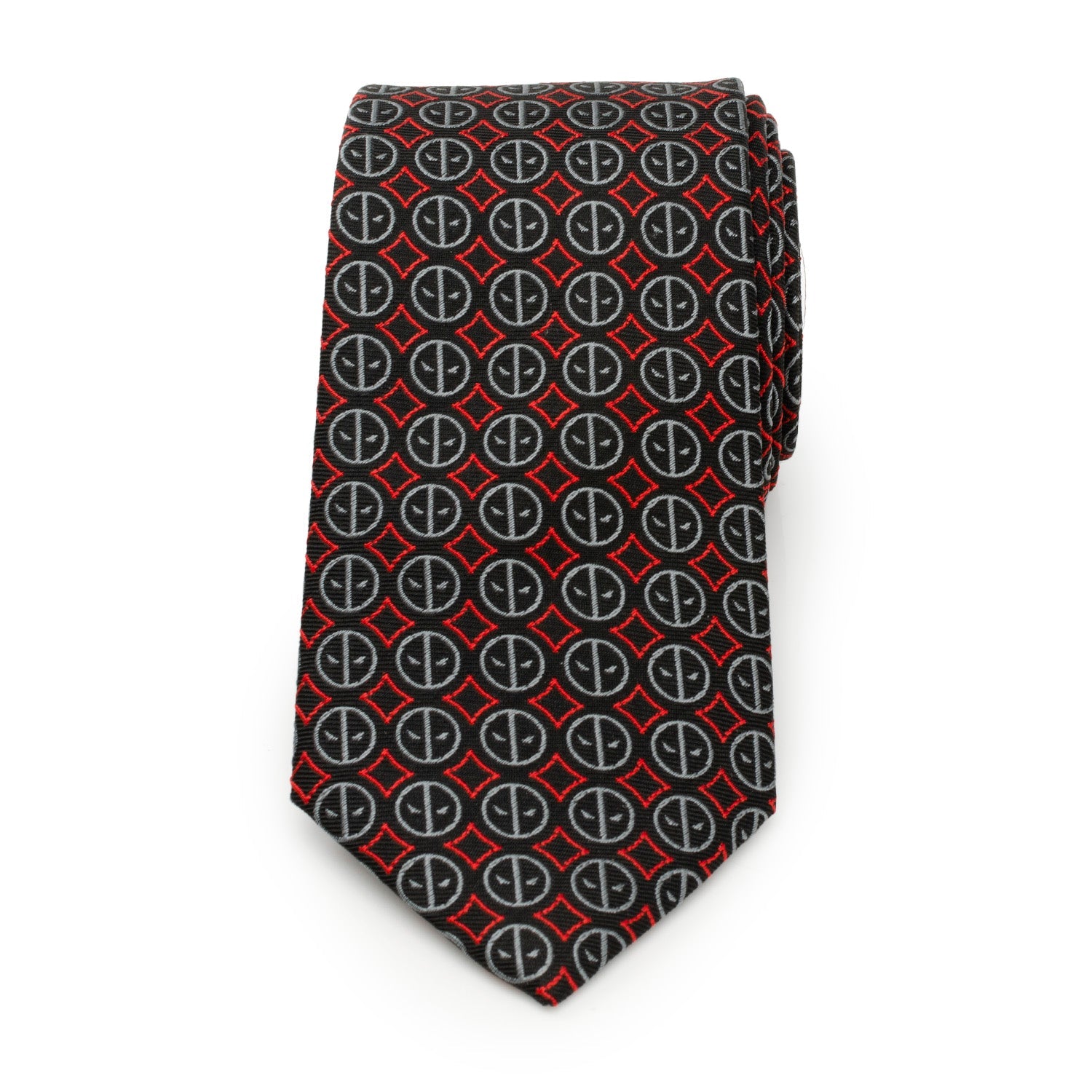 Marvel Deadpool Men's Black Tie