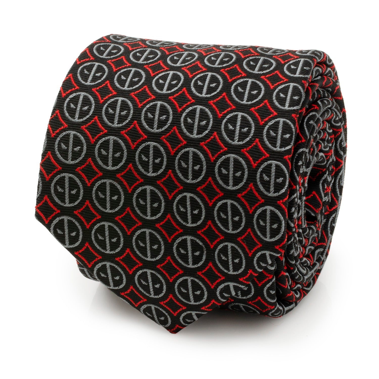 Marvel Deadpool Men's Black Tie