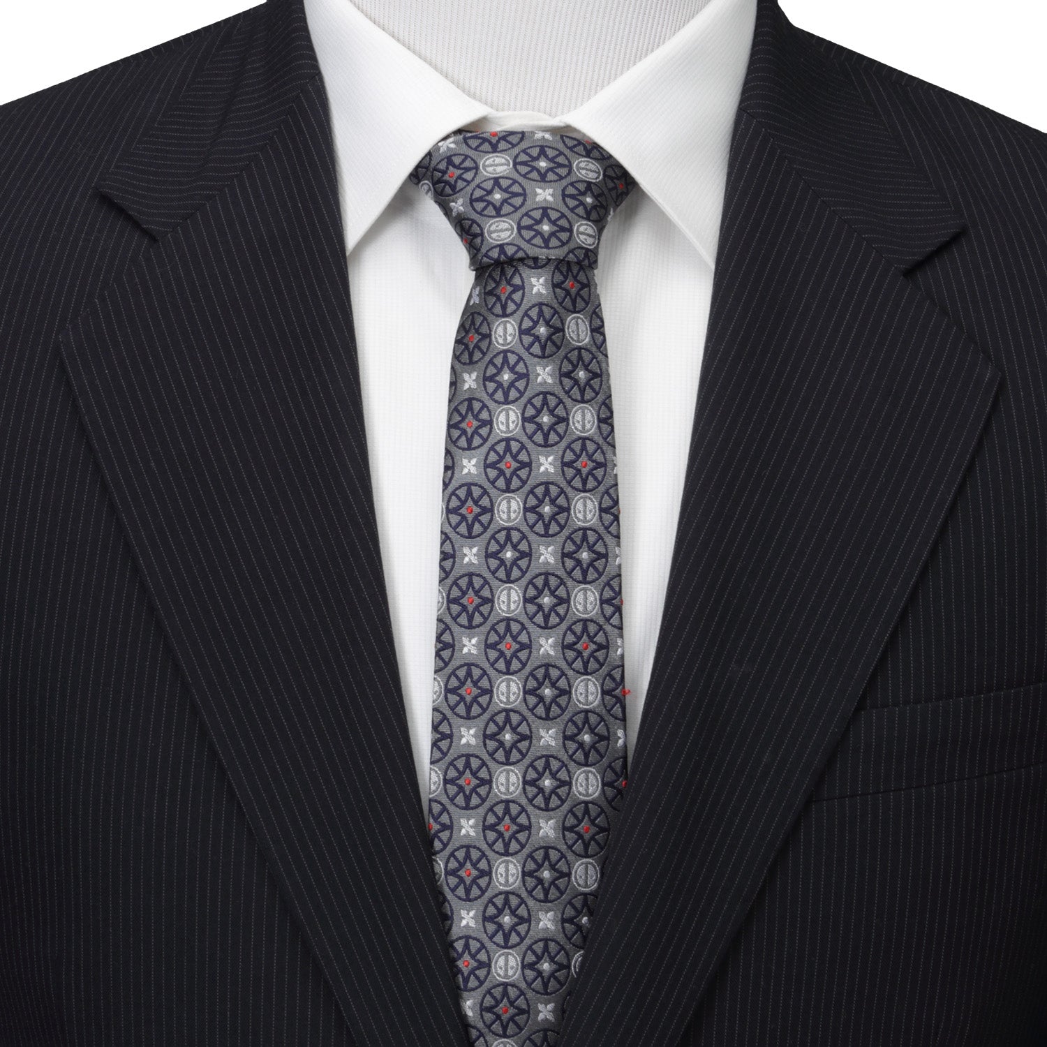 Marvel Deadpool Gray Men's Tie