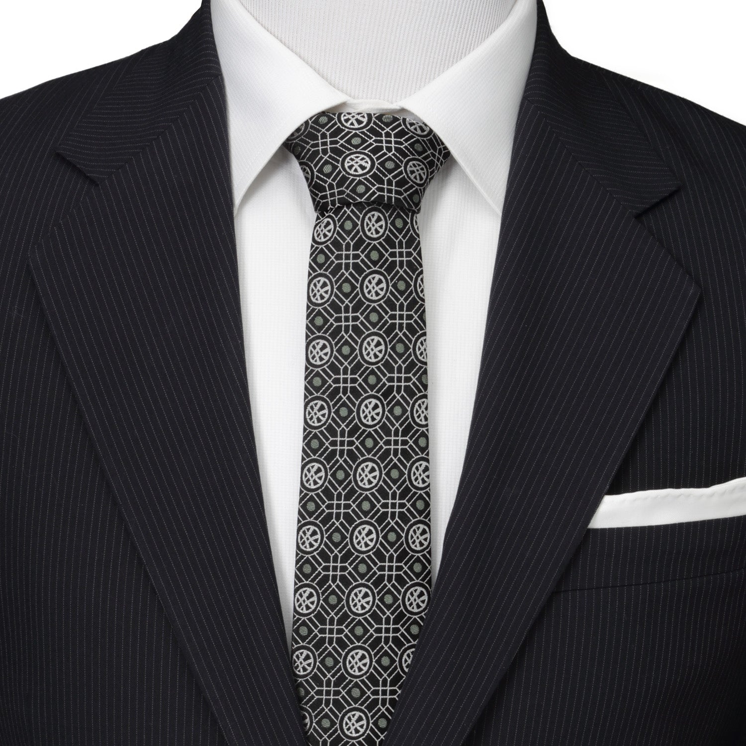 Marvel Doctor Strange Men's Black Tie