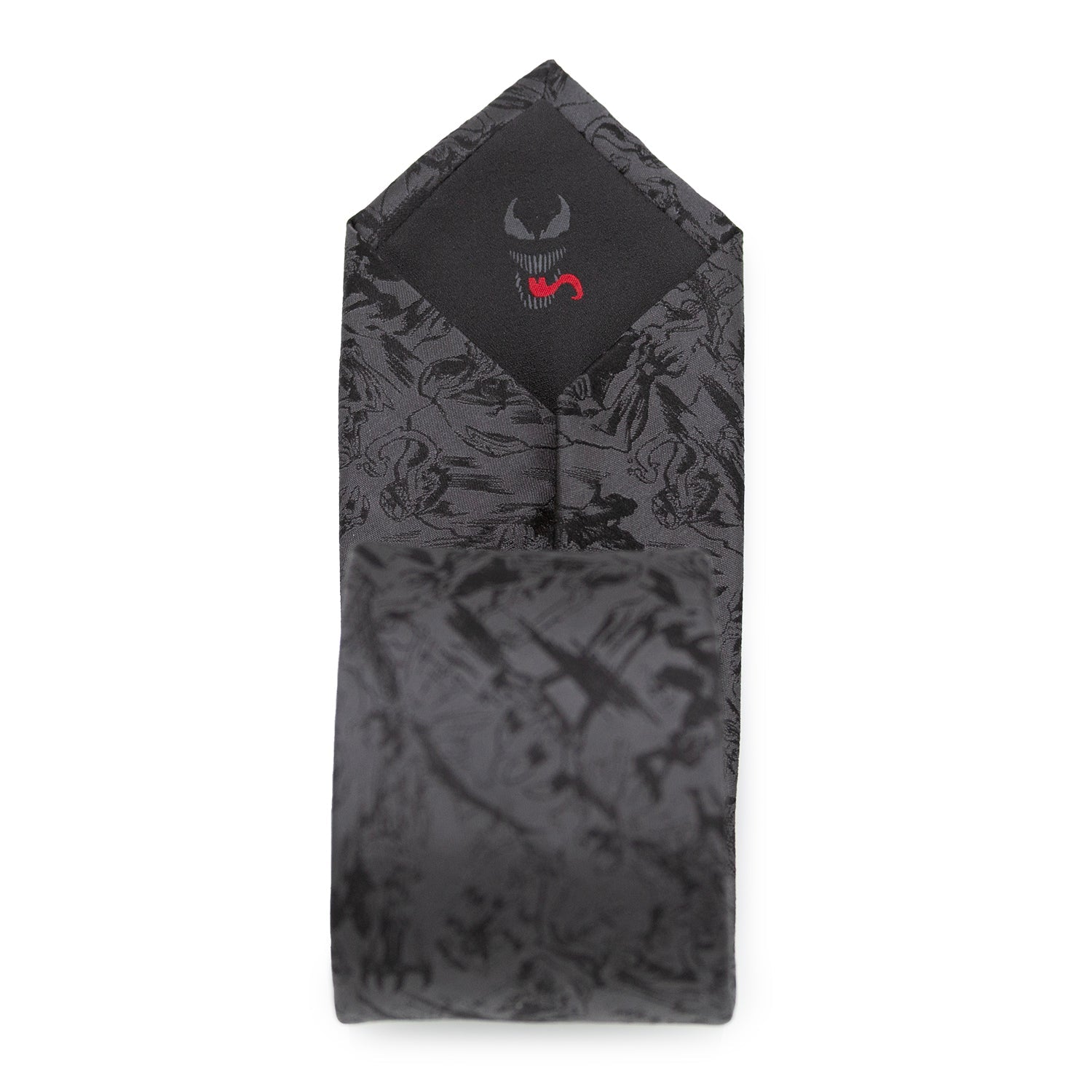 Venom Dark Gray Action Men's Tie