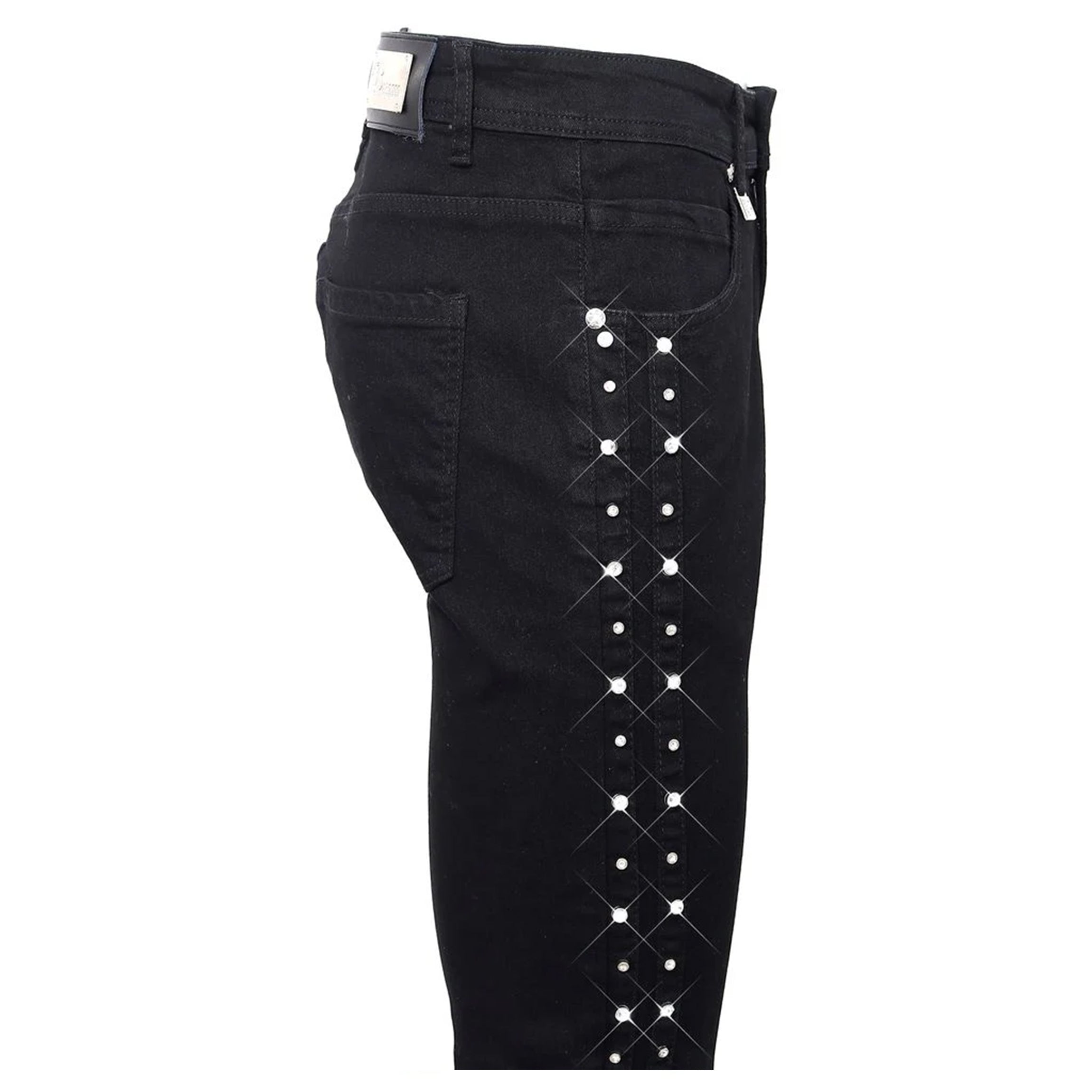 Make an Impact Denim Pants BLACK