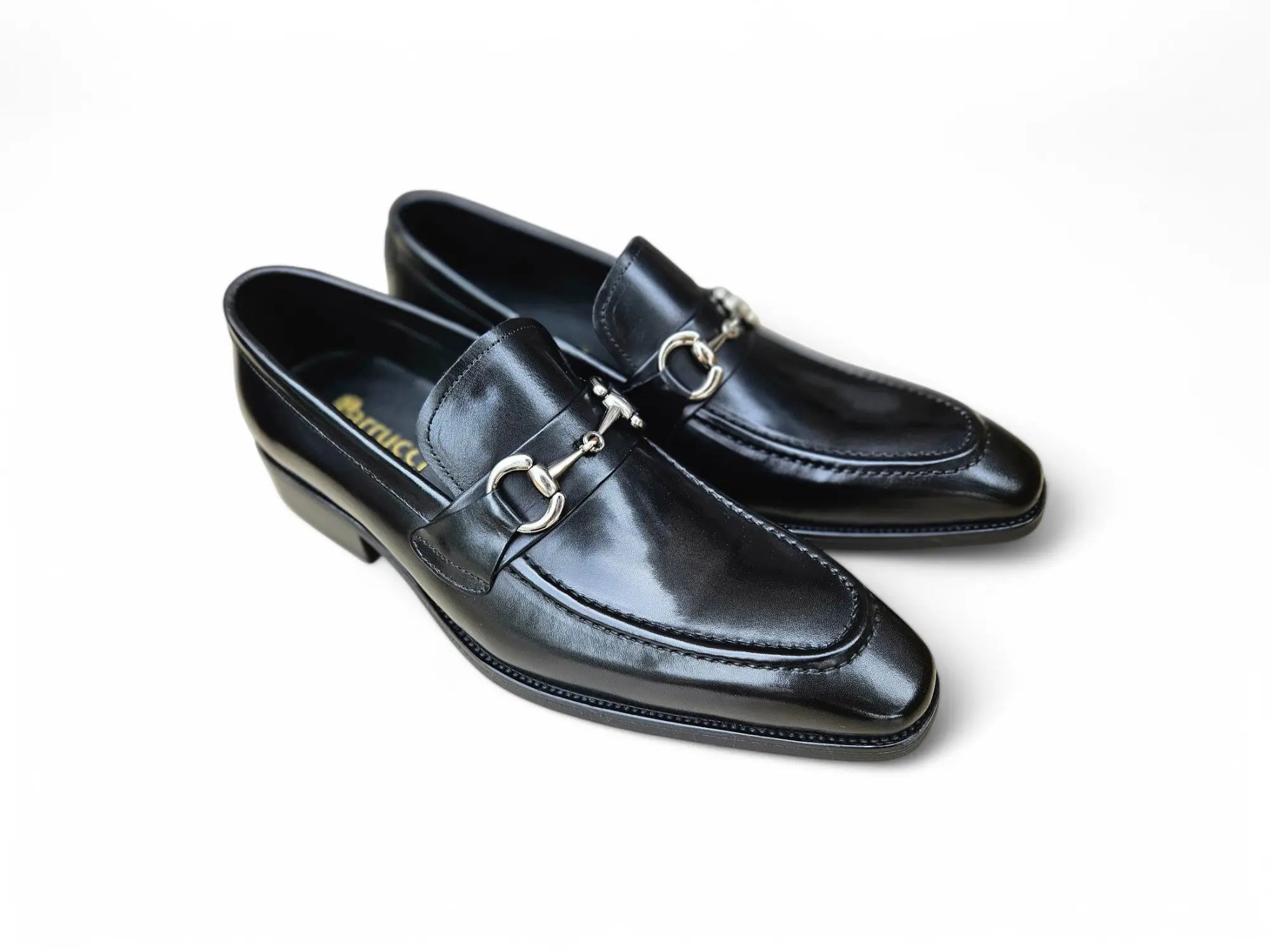 Men's Burnished Signature Buckle Loafer