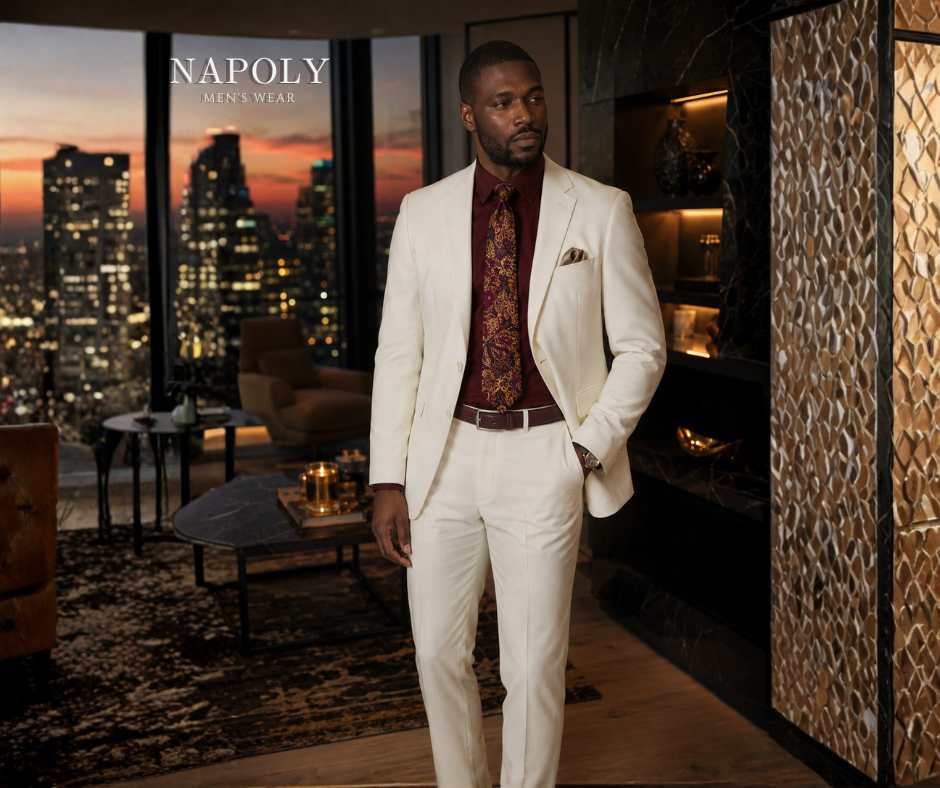Lucci S-2PP 2 pcs Suit Ivory