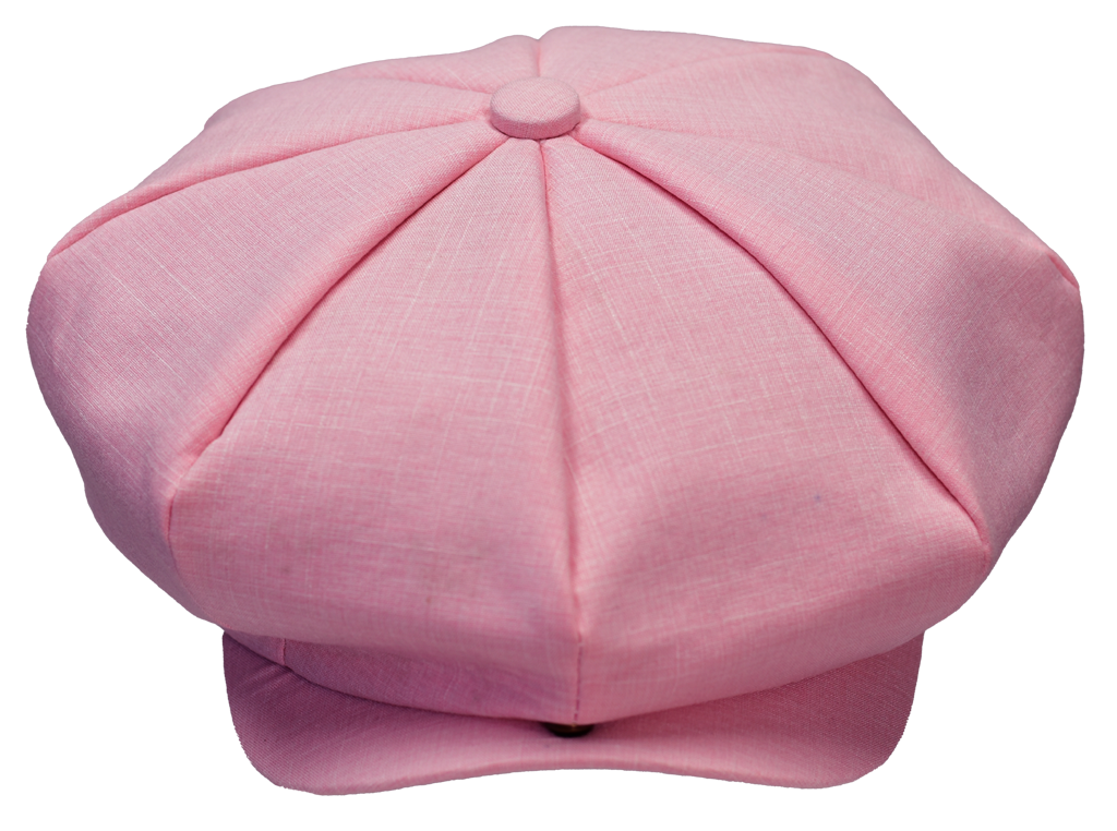 Bently By Bruno Capelo NB-357 News Boy Cap 8/4 Light Pink