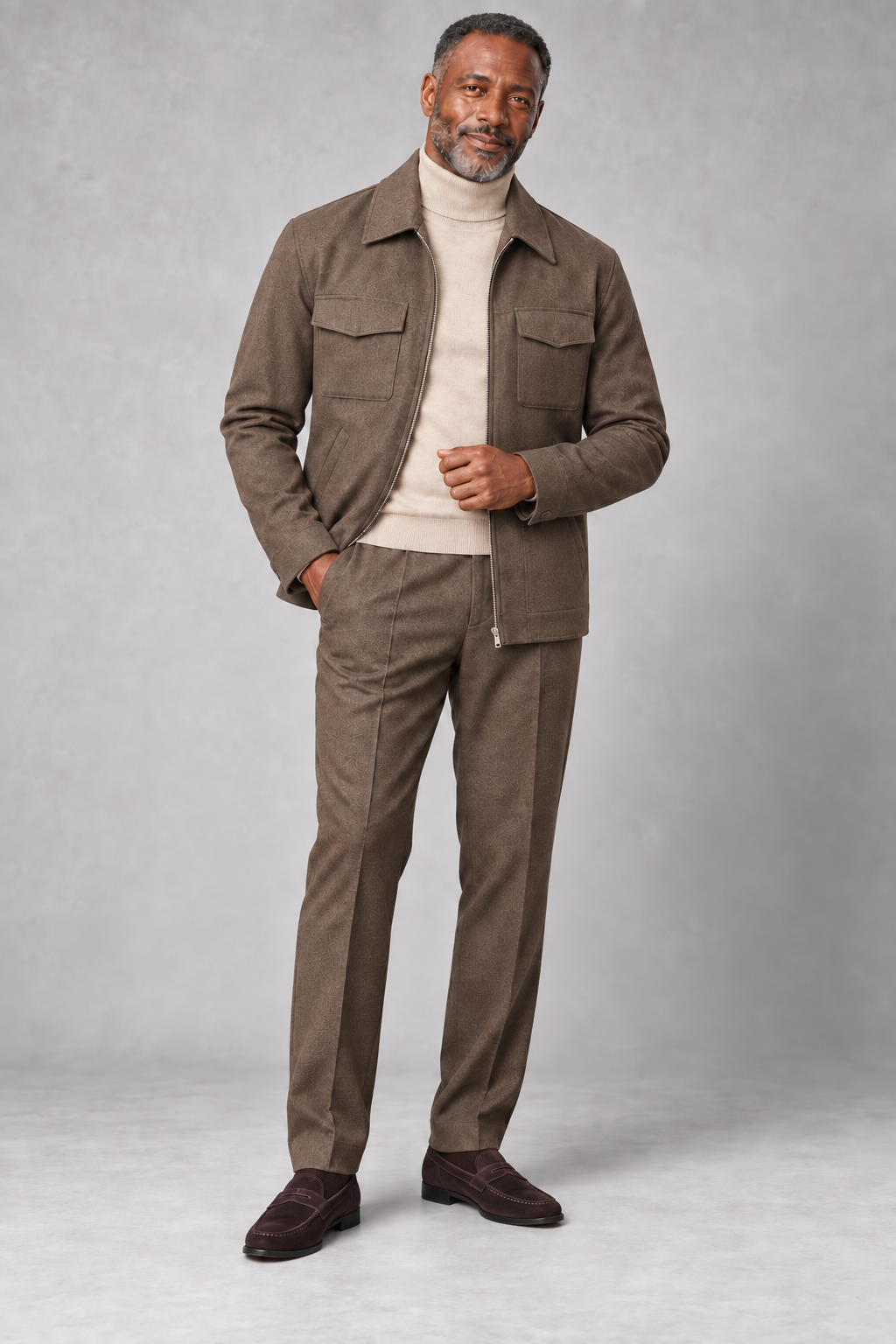 Robert Lewis RLO24 Jacket Out Fit Brown