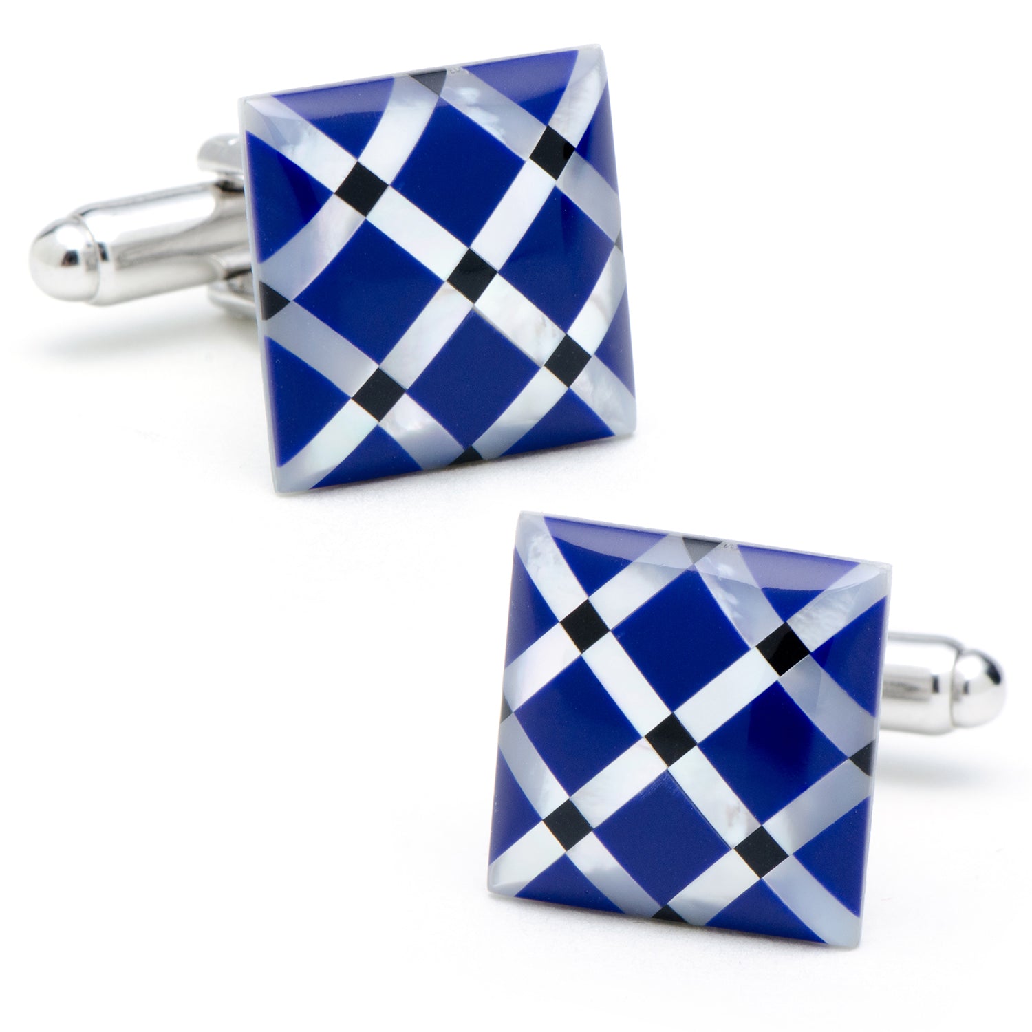 Mother of Pearl Diamond 5-Stud Set