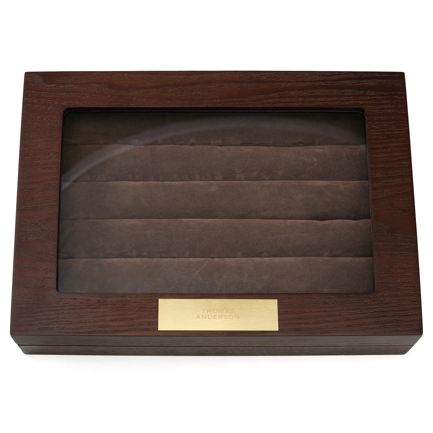 Espresso Cufflinks Collector's Case - 72 pairs