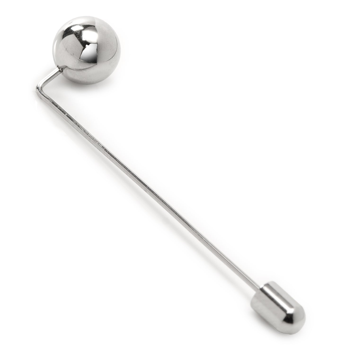 Stainless Steel Circle Ball Stick Pin