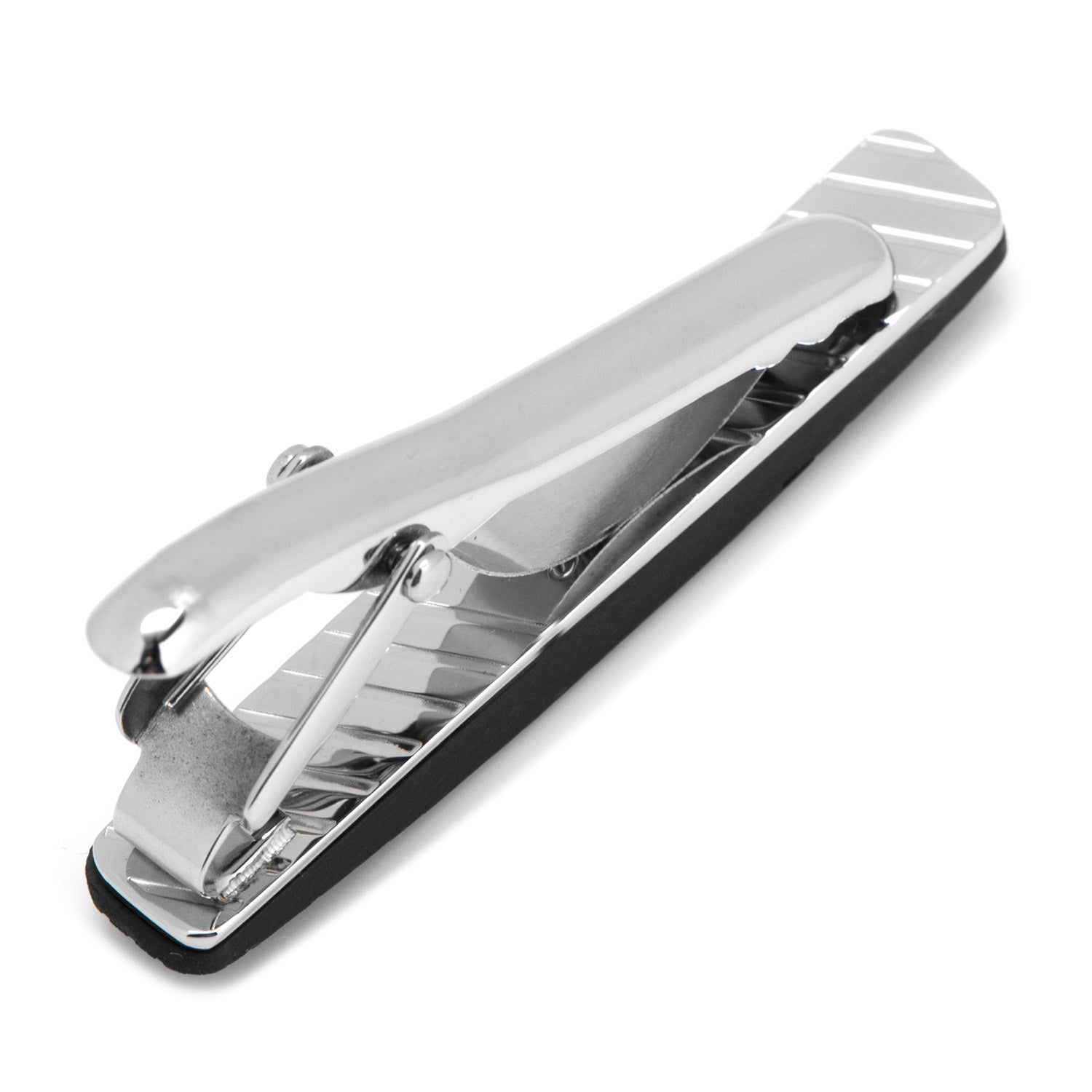 Stainless Steel Carbon Fiber Tire Tread Tie Clip