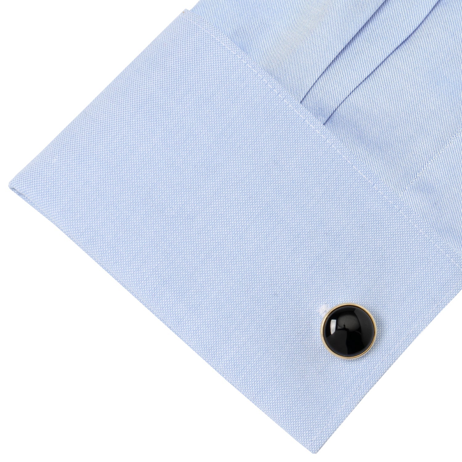 Gold and Onyx 5-Stud Set