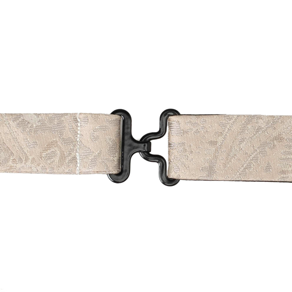 Tan Paisley Men's Bow Tie