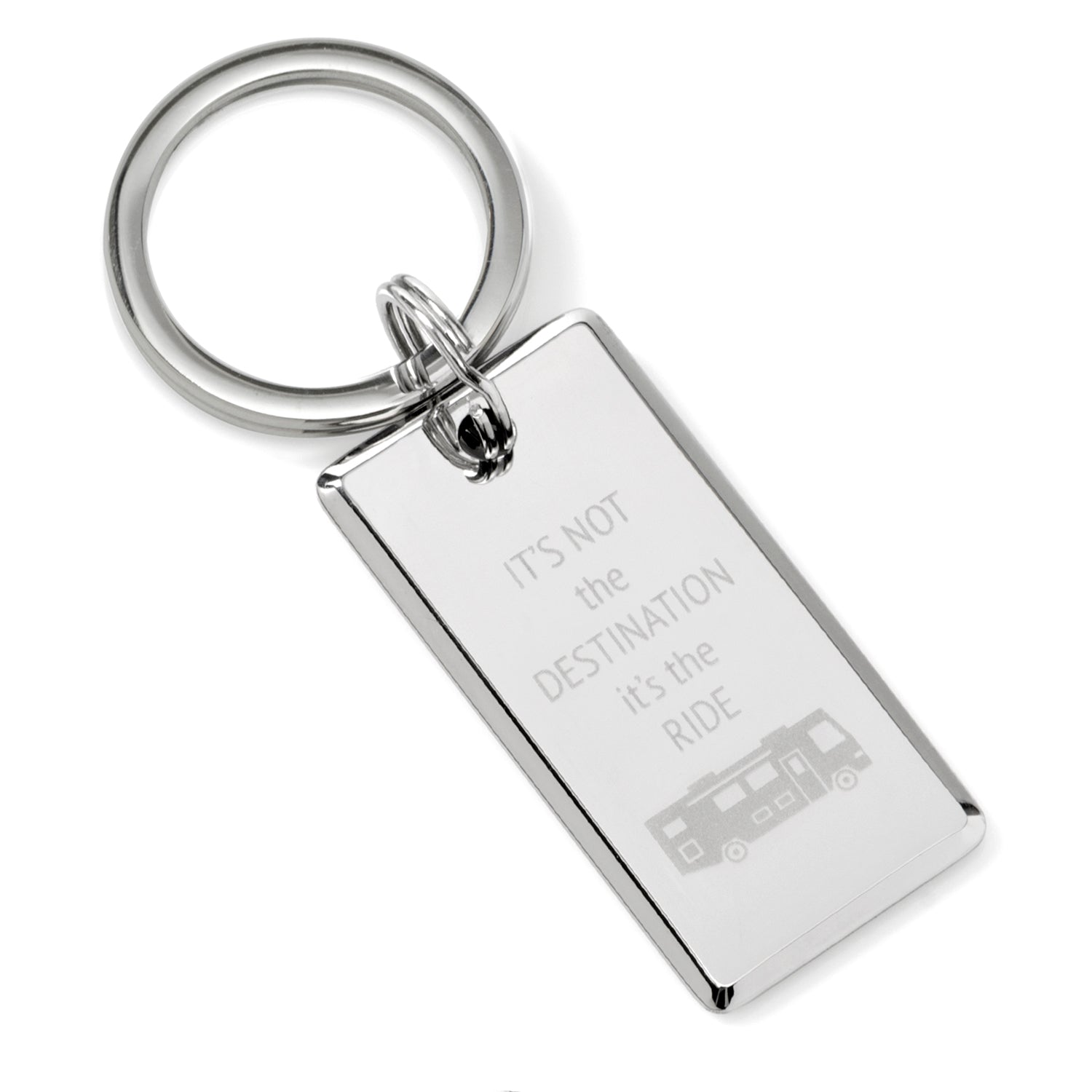 Destination Engraved Key Chain