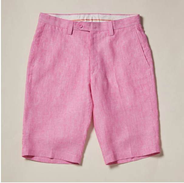 Inserch Linen Shorts P2116-57 Summer Pink