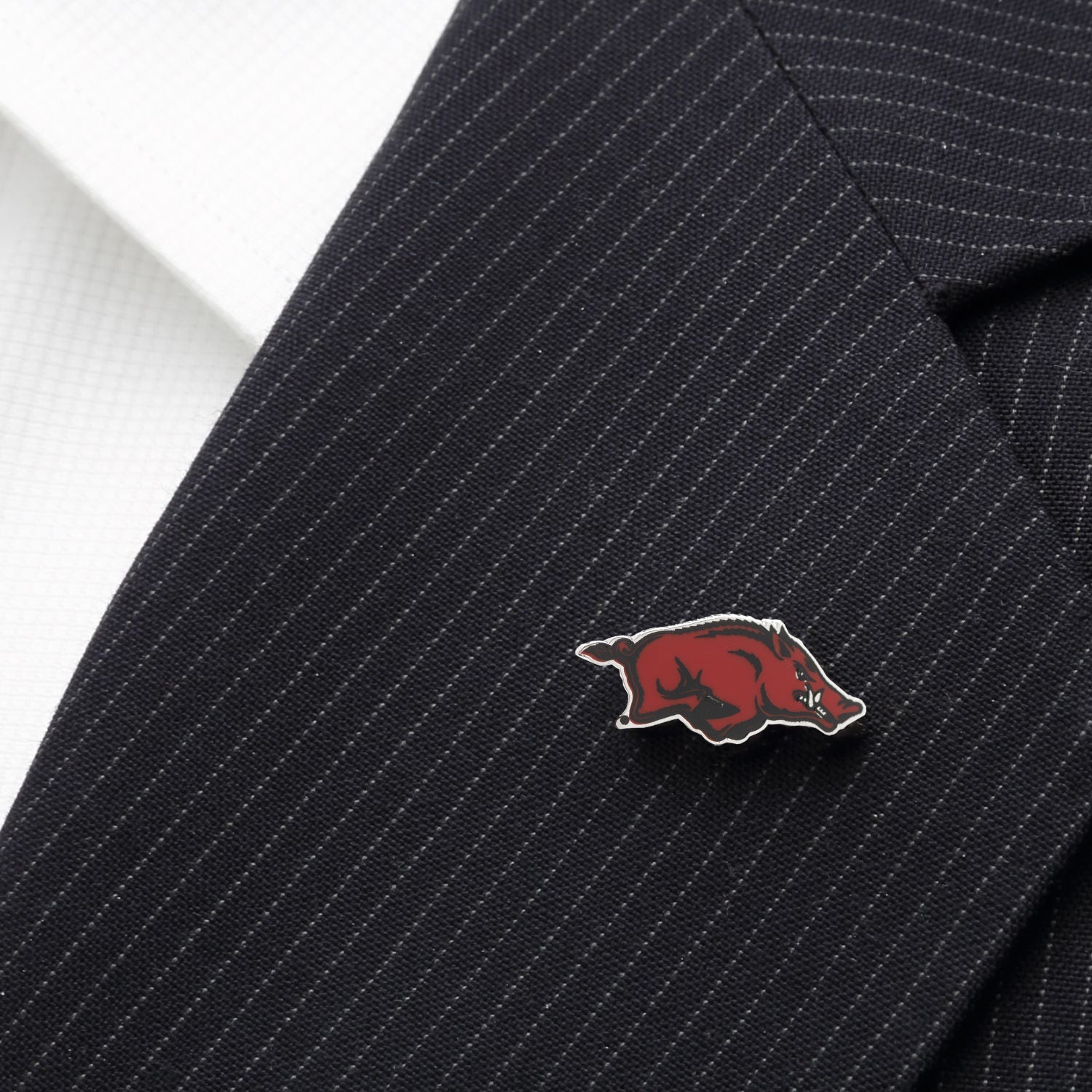 NCAA University of Arkansas Razorbacks Lapel Pin