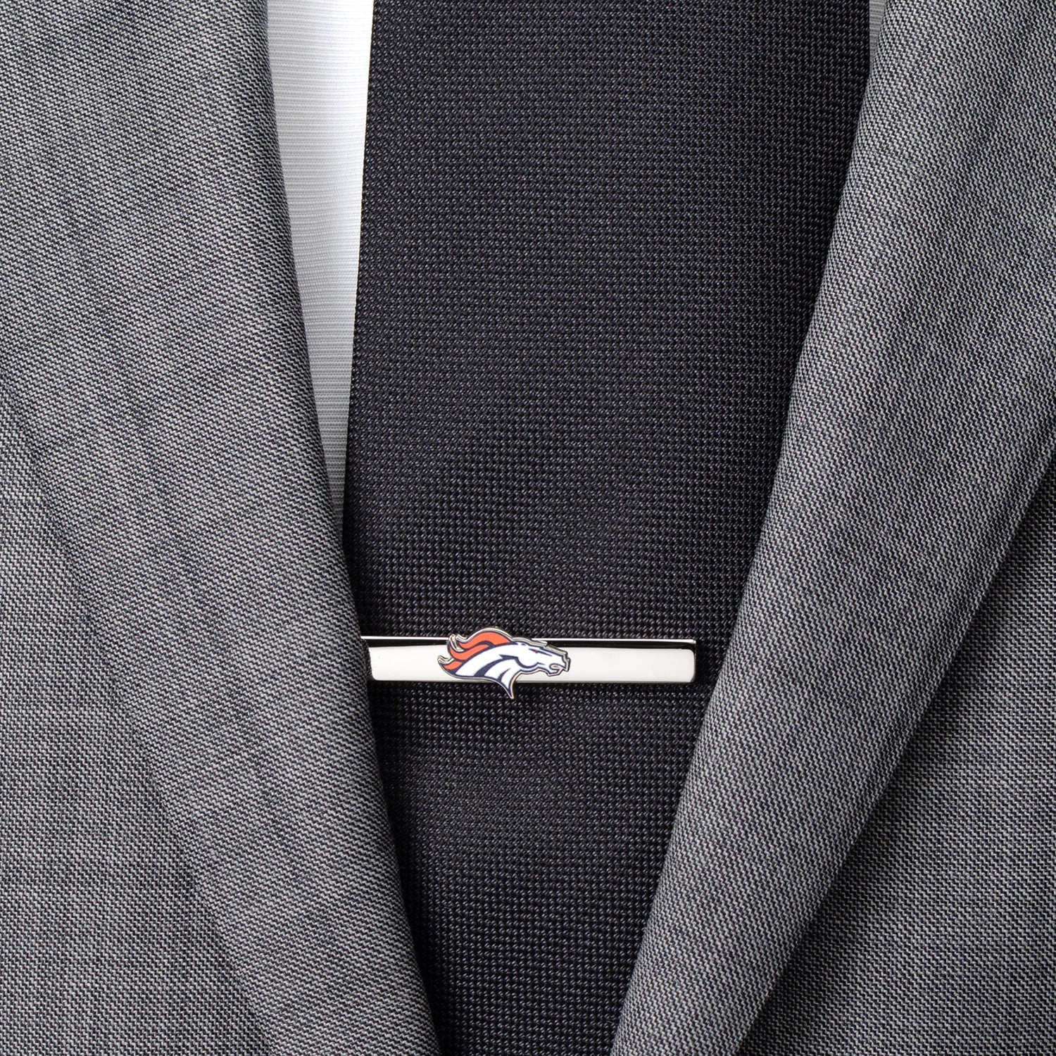 NFL Denver Broncos Cufflinks and Tie Bar Gift Set